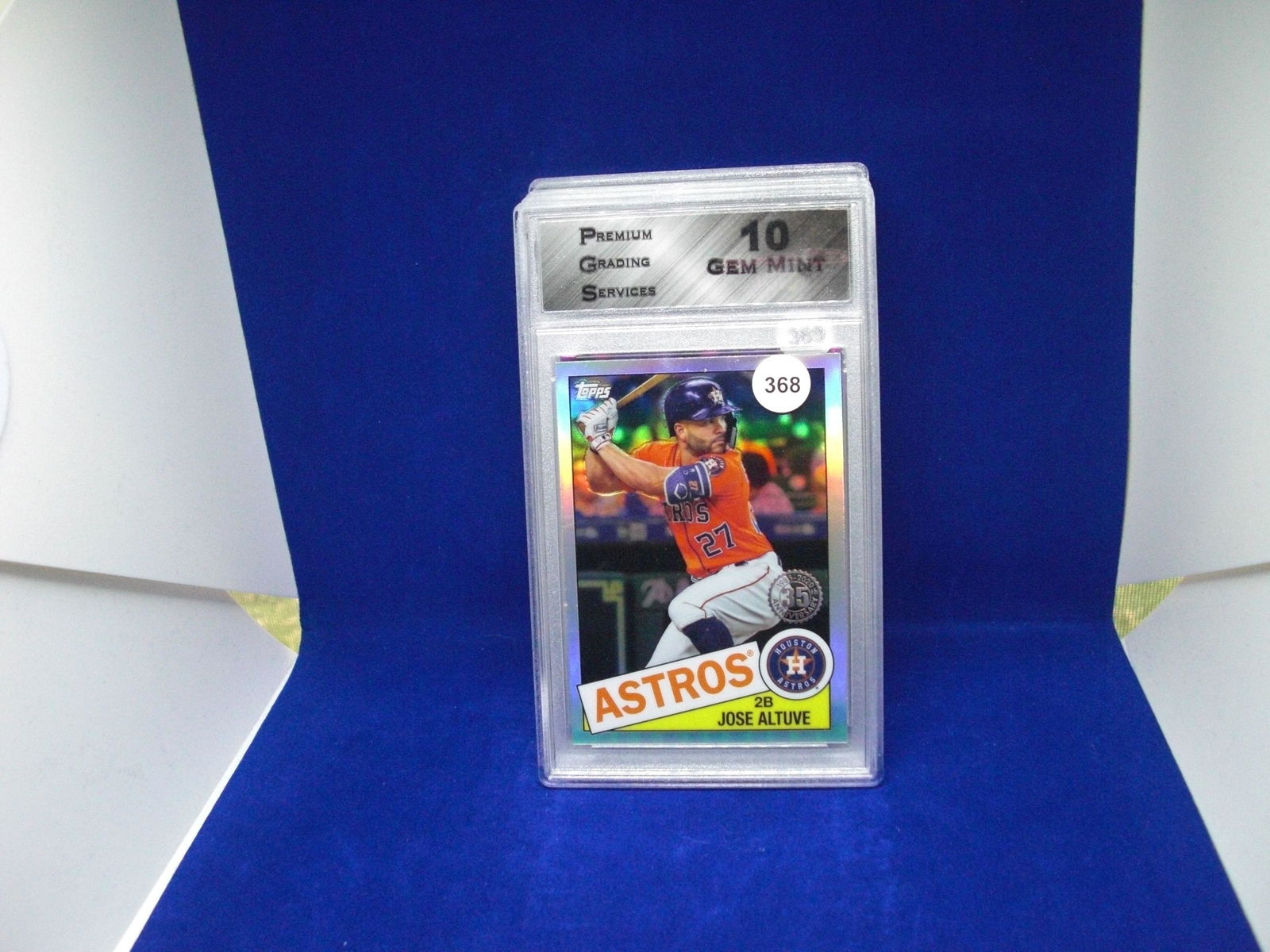 PGS 10 Jose Altuve a refractor (1 of 1)