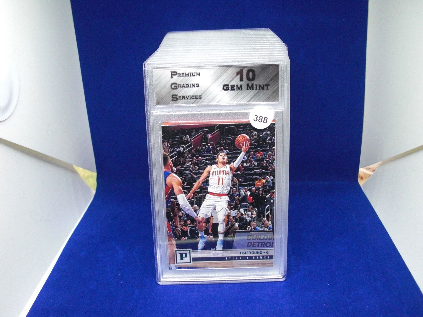 PGS 10 trae young panini green foil (1 of 1)