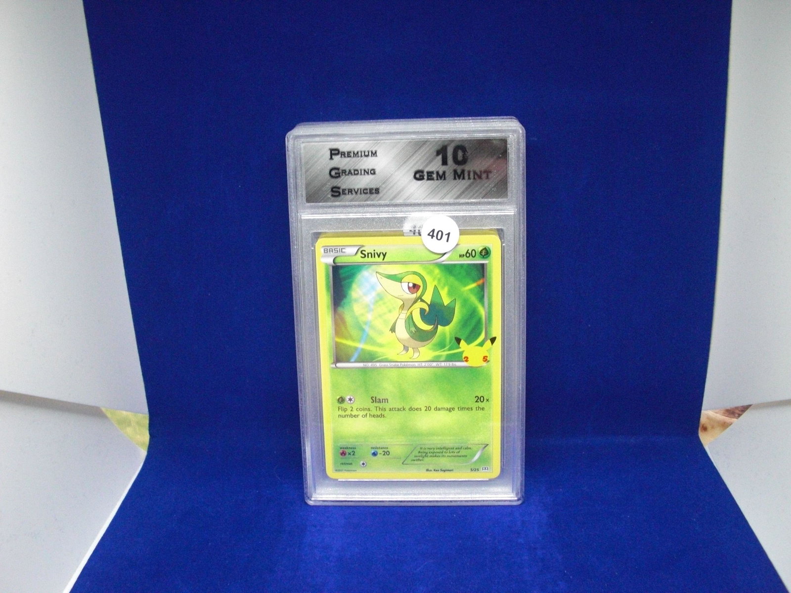 PGS 10 snivey pokemon card (1 of 1)