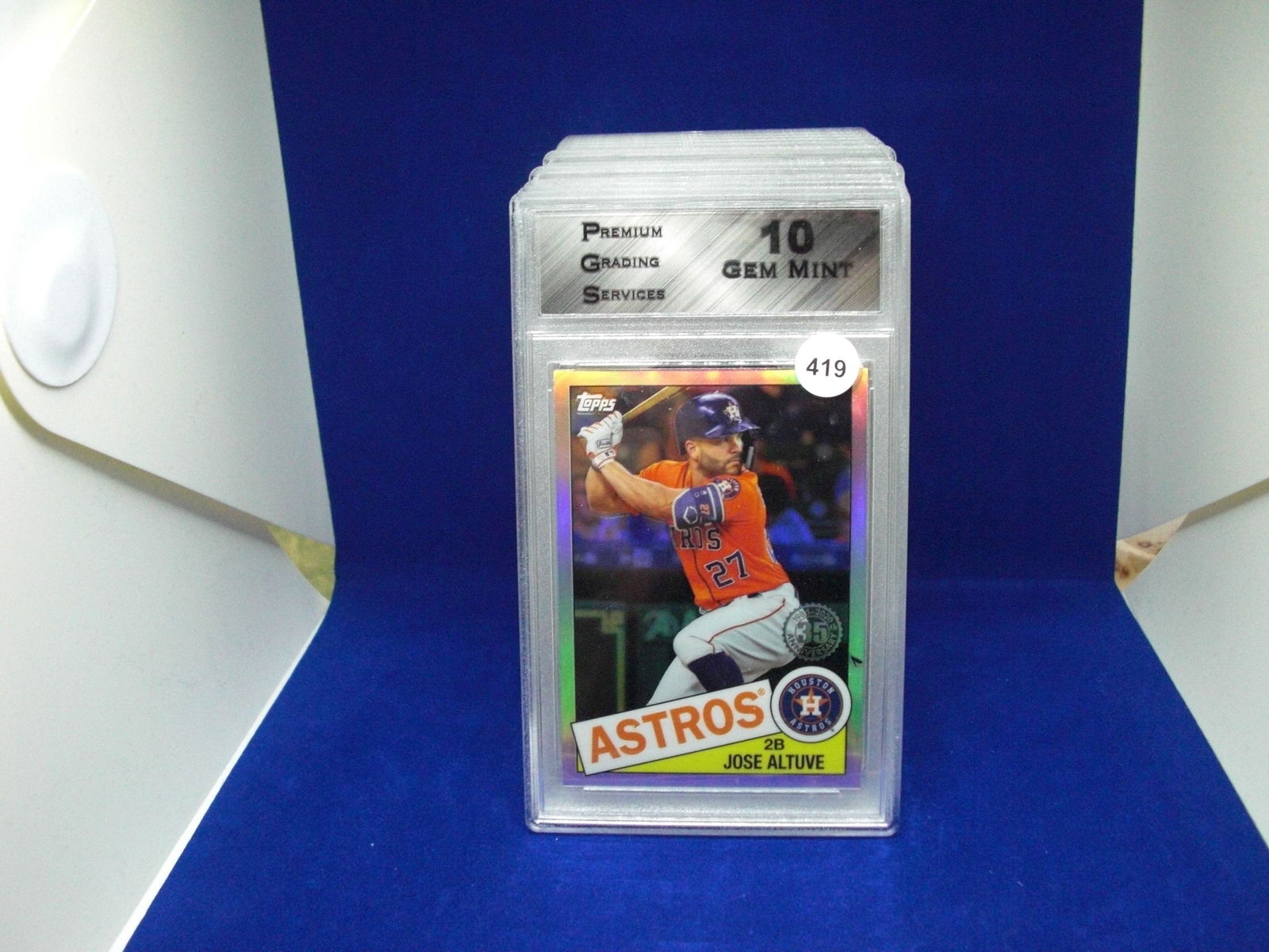 PGS 10 Jose Altuve refractor (1 of 1)