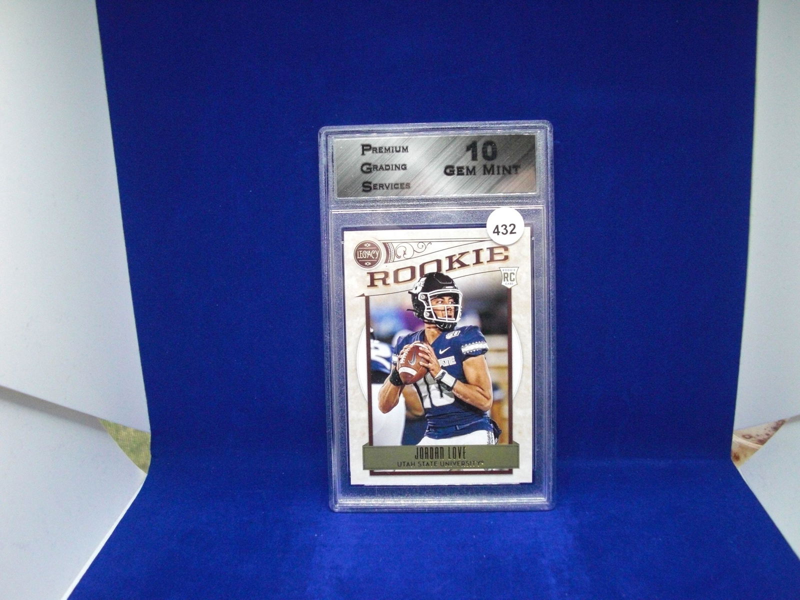 PGS gem 10 Jordan love rookie card (1 of 1)