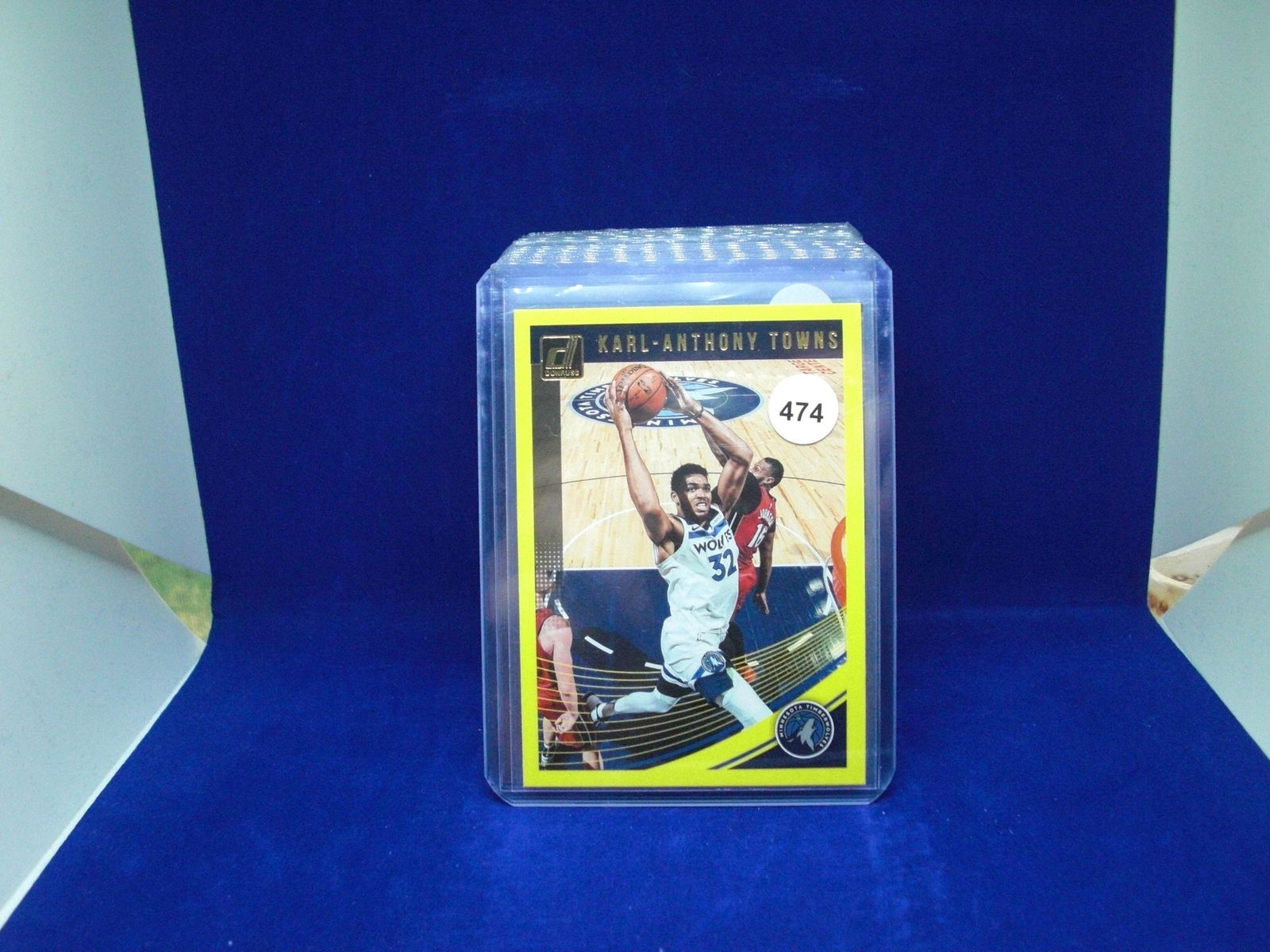 karl anthony towns yellow border sp (1 of 1)