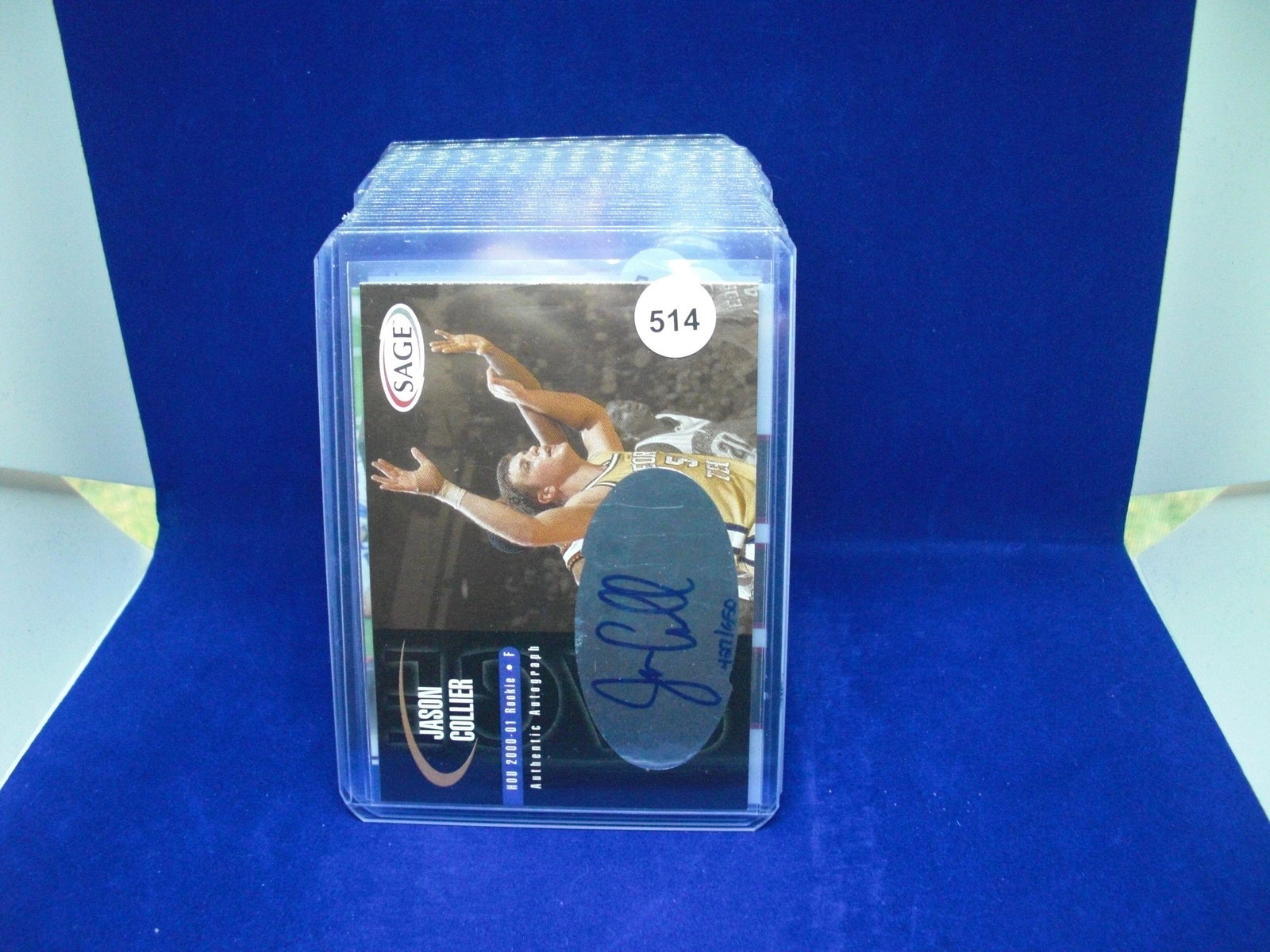 Jason Collier rookie auto 427/650: Jason Collier rookie auto 427/650