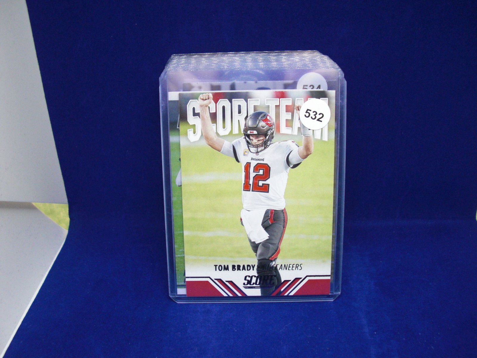 Tom Brady score team (1 of 1)