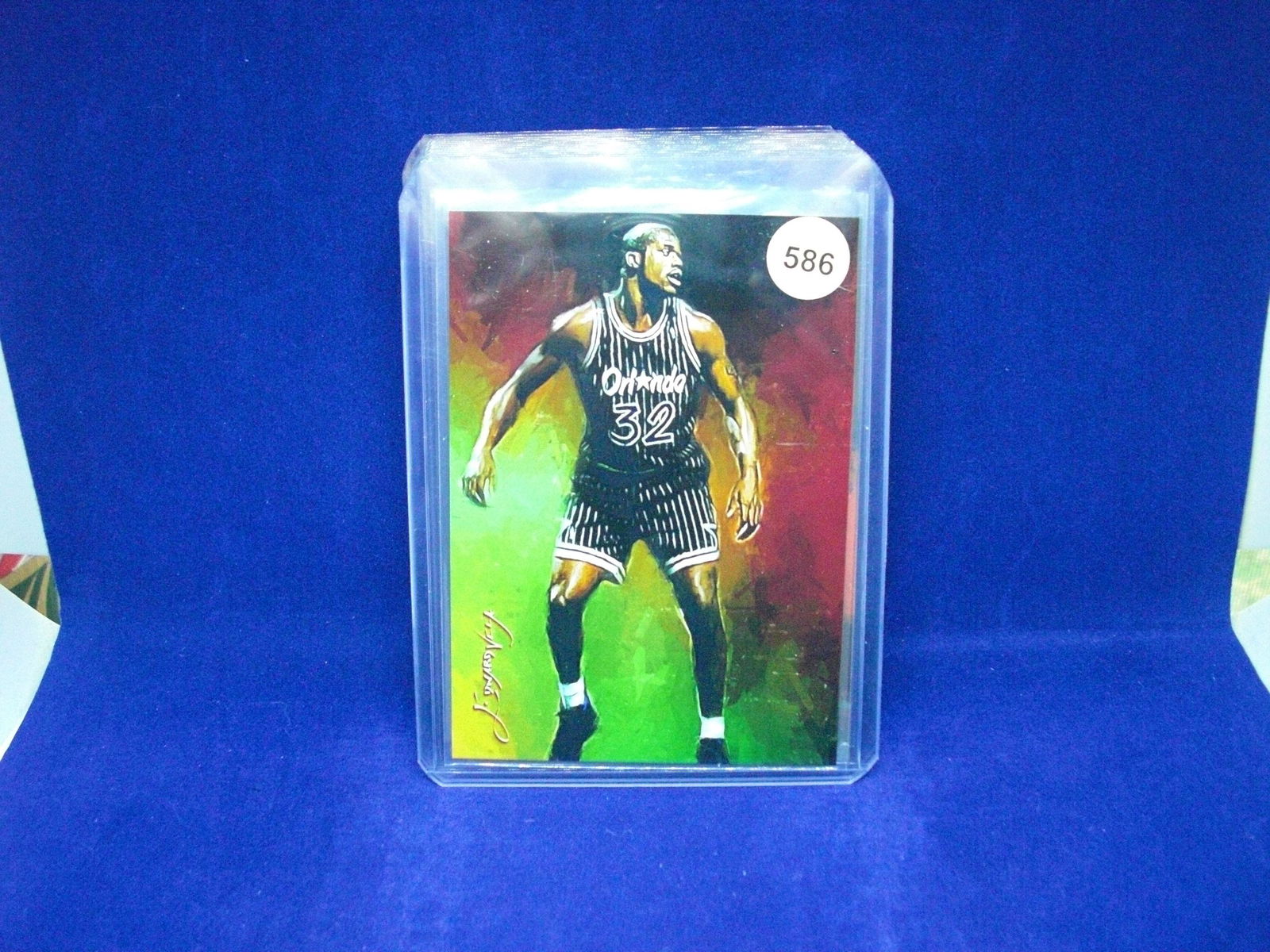 Shaquille O'Neal numbered sketch card 46/50 (1 of 1)