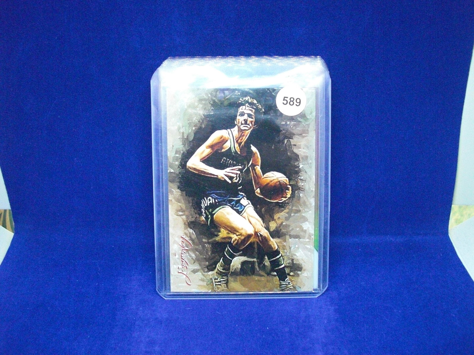 pete maravich numbered sketch card 45/50 (1 of 1)