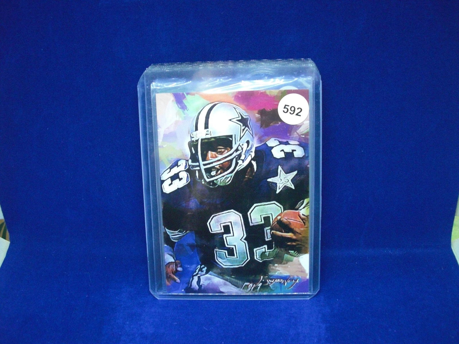 Tony Dorsett numbered sketch card 46/50 (1 of 1)