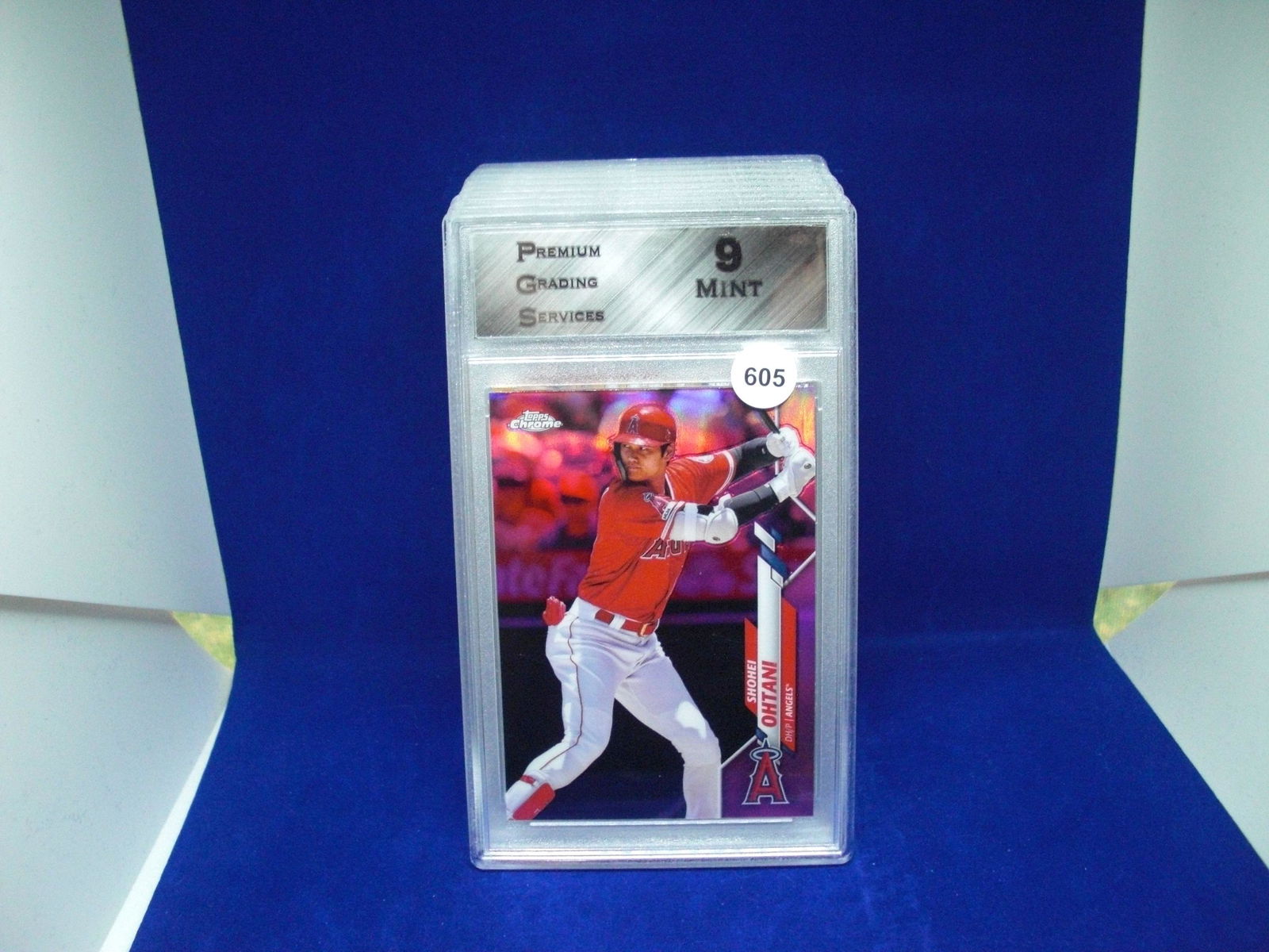 PGS 9 shohei ohtani pink refractor (1 of 1)