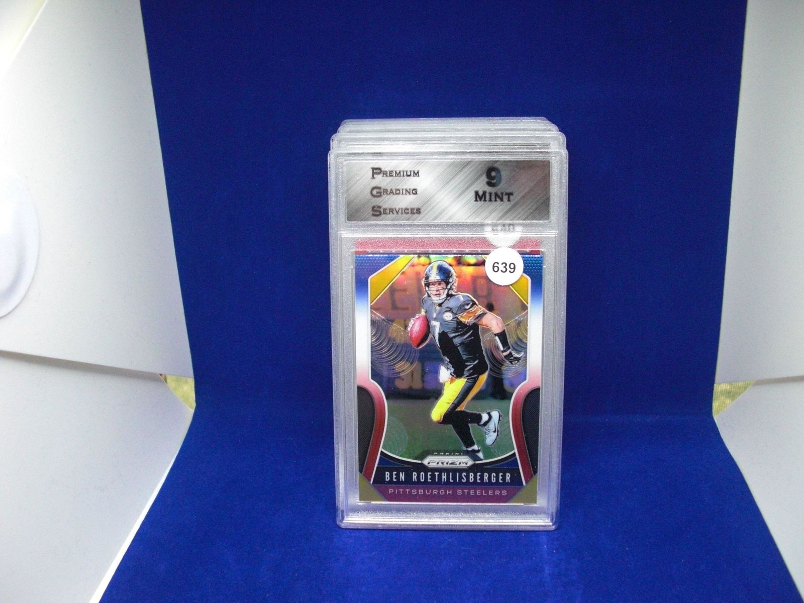 PGS 9 mint Ben Roethlisberger red white blue (1 of 1)