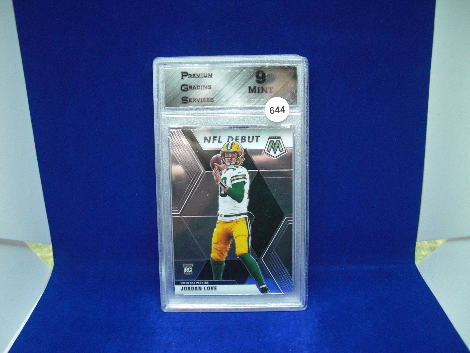 PGS 9 mint Jordan love rookie card (1 of 1)