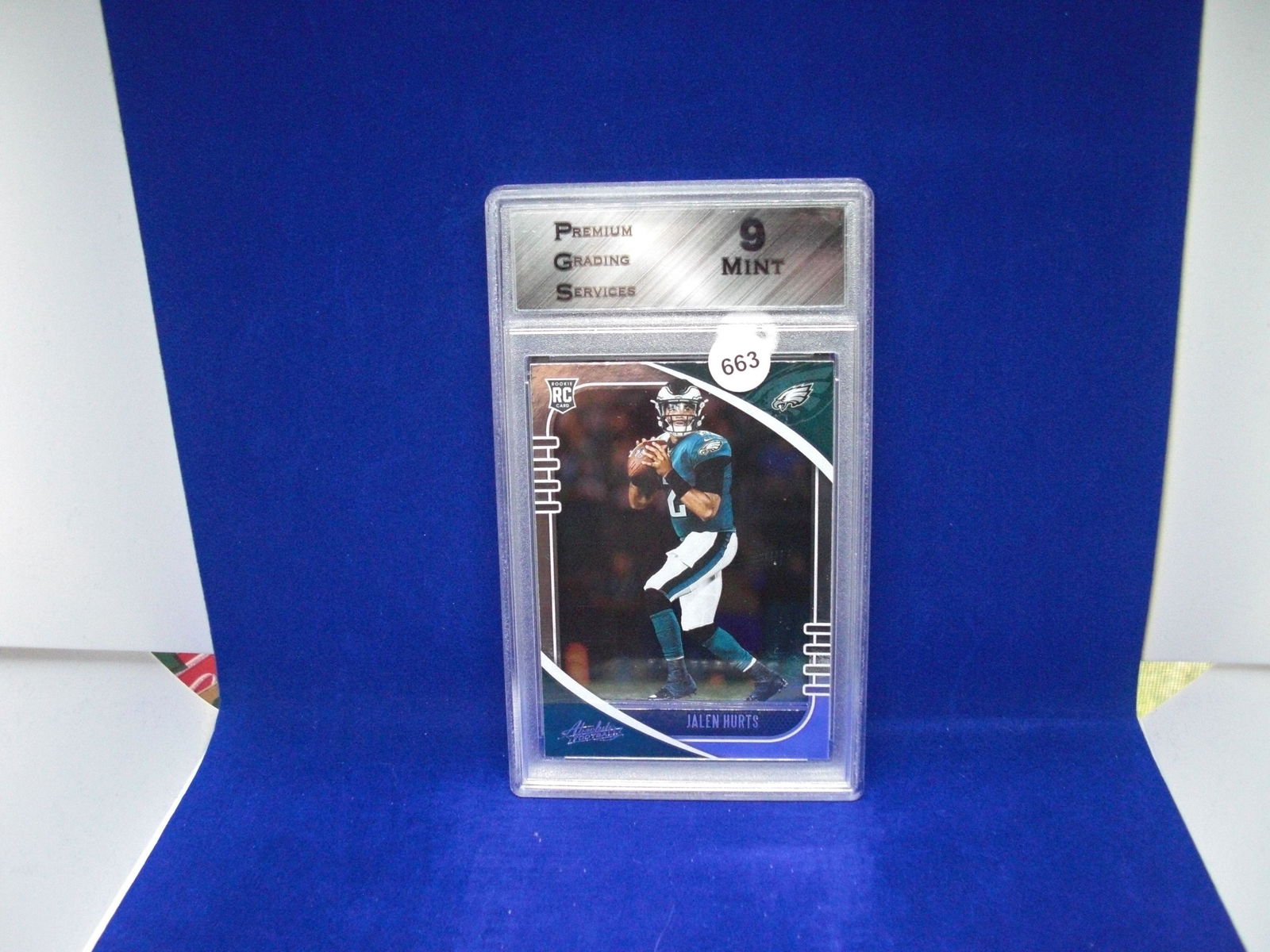 PGS 9 mint jalen hurts rookie (1 of 1)