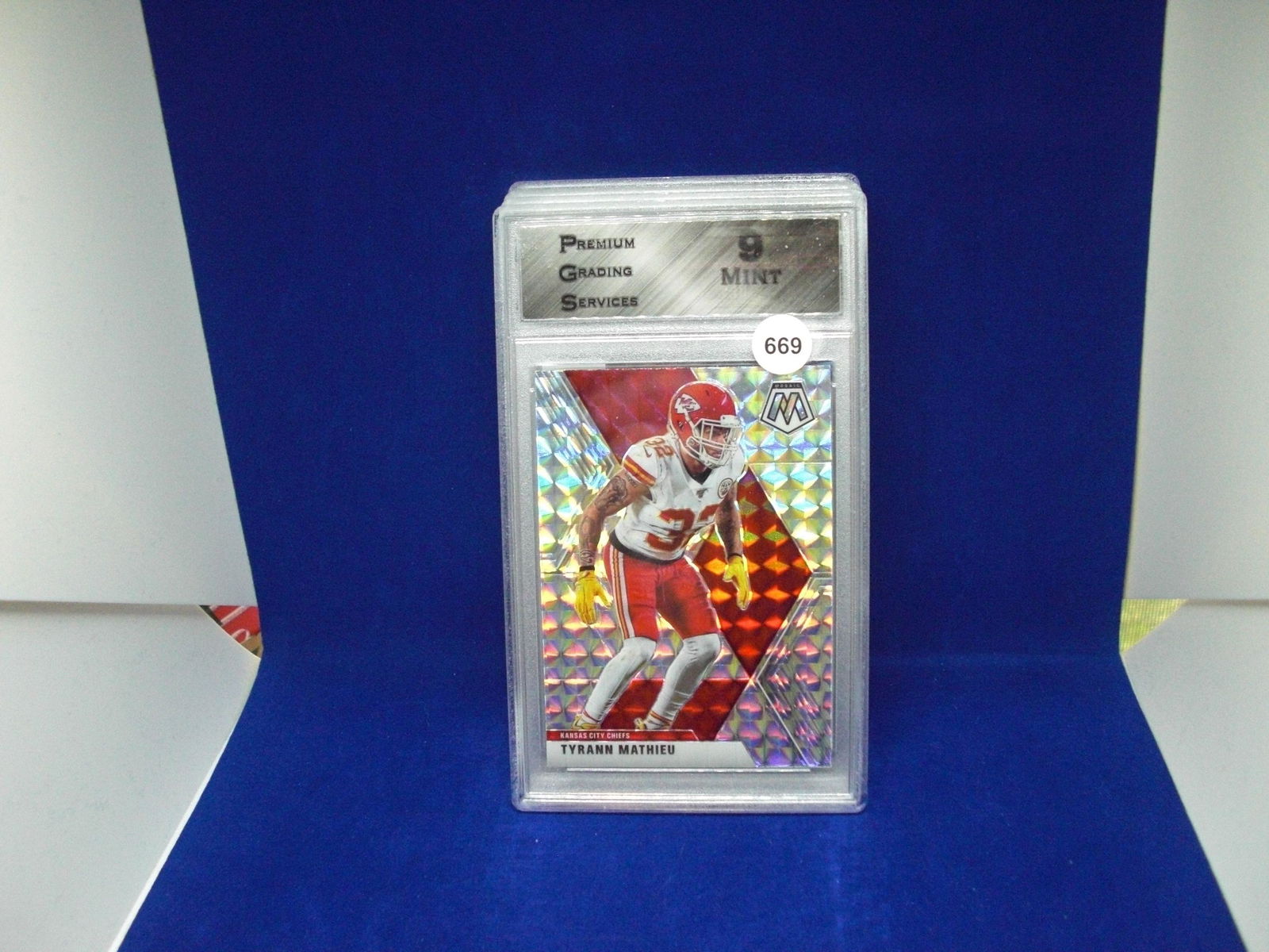 PGS 9 mint tyran mathieu silver mosaic (1 of 1)