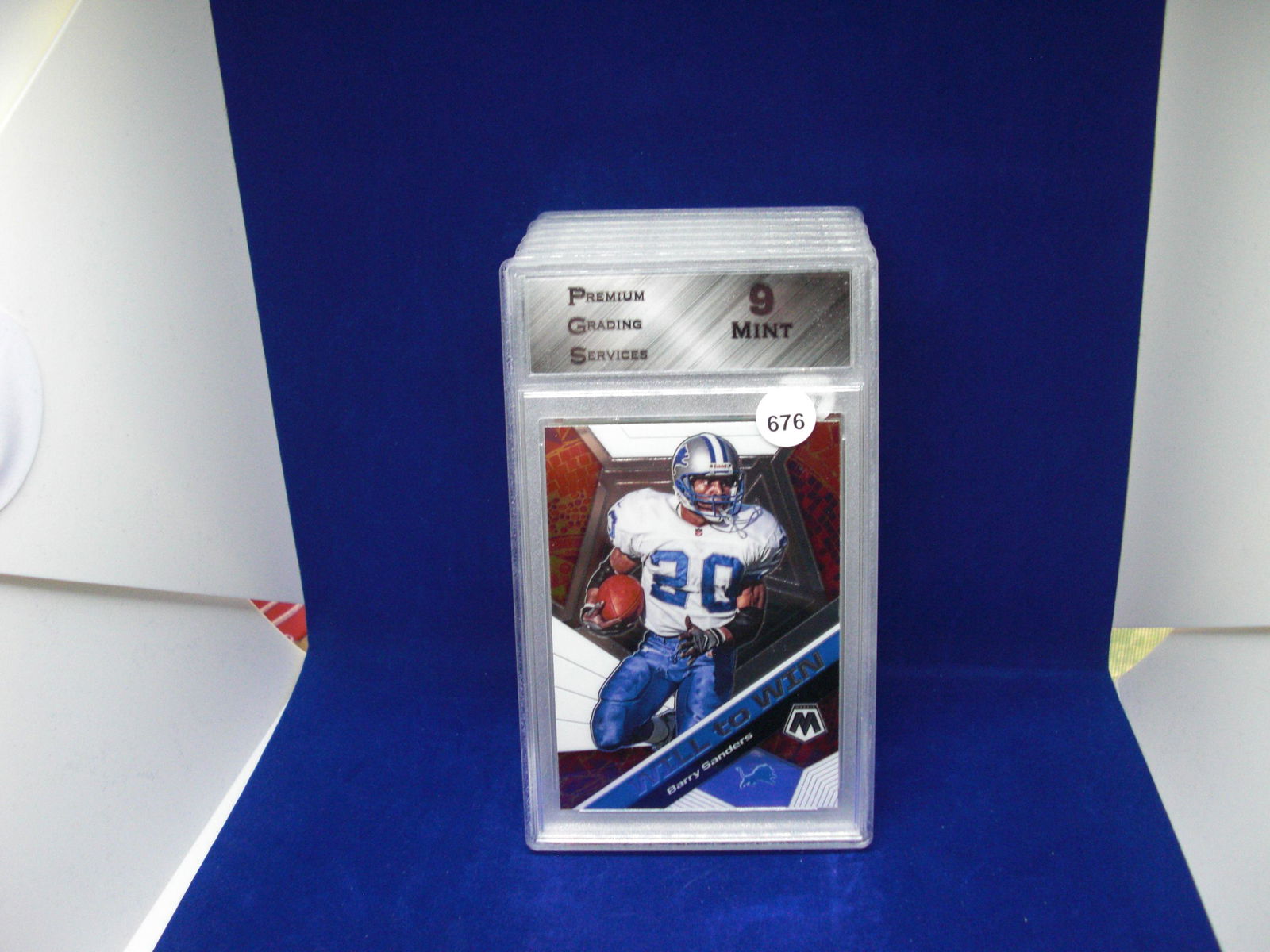 PGS 9 mint barry sanders will to win (1 of 1)