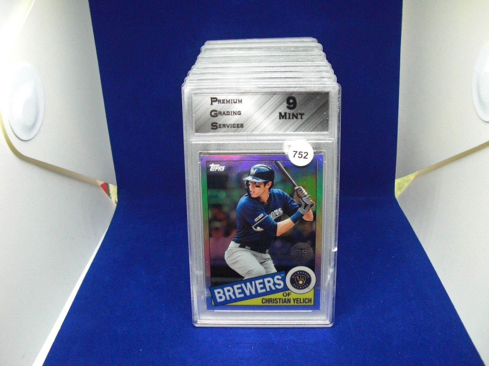 PGS 9 Christian yelich refractor (1 of 1)