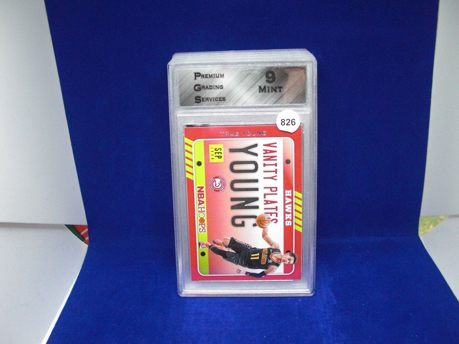 PGS 9 mint trae young vanity plates (1 of 1)