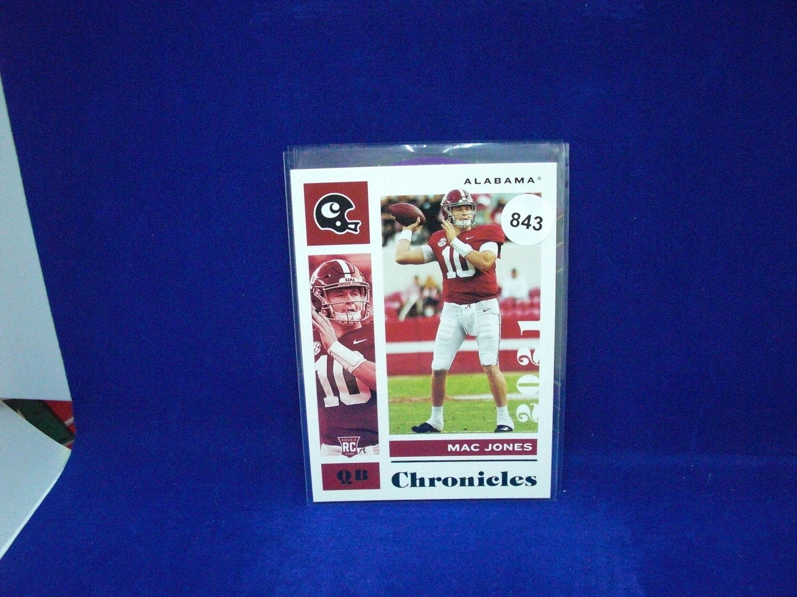 Mac Jones rookie card: Mac Jones rookie card