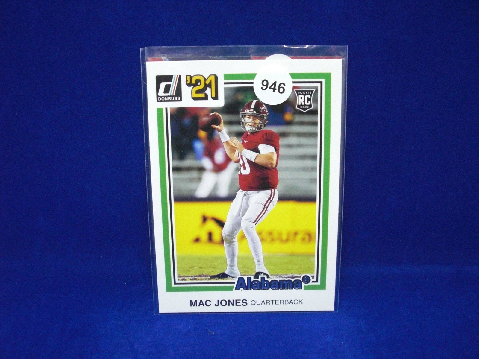 Mac Jones rookie card: Mac Jones rookie card