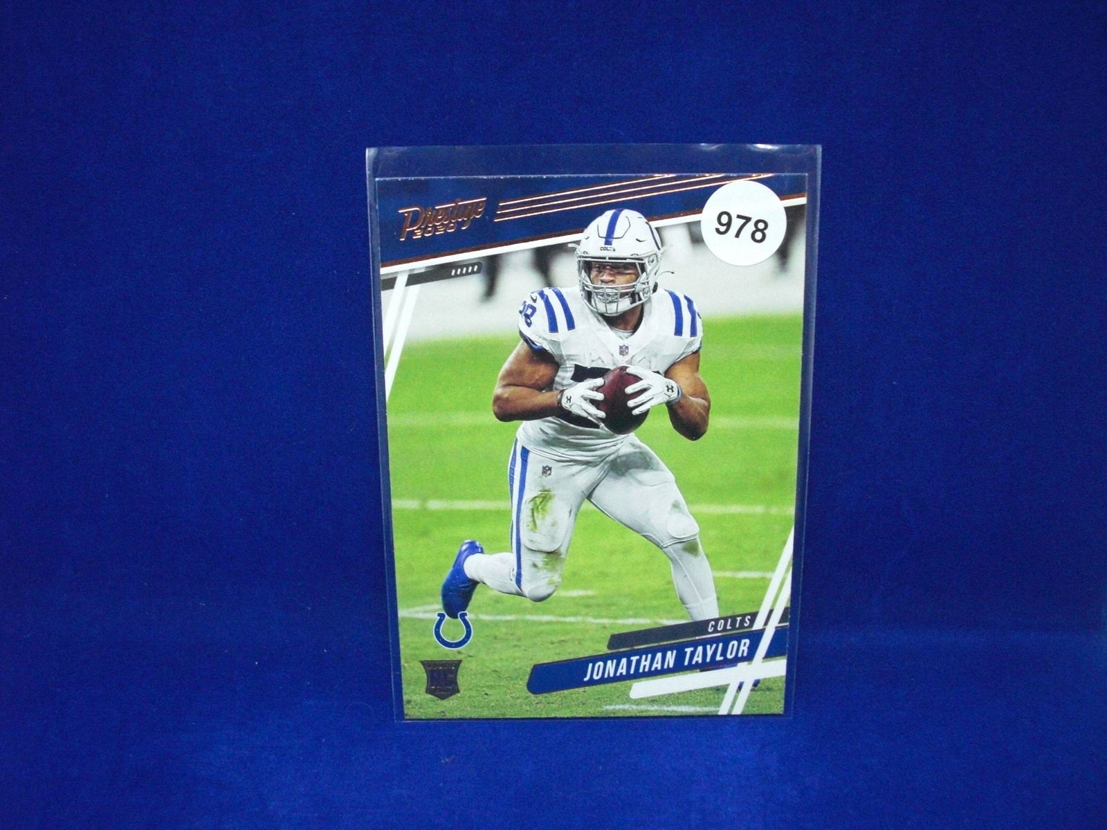 Jonathan Taylor rookie card (1 of 1)