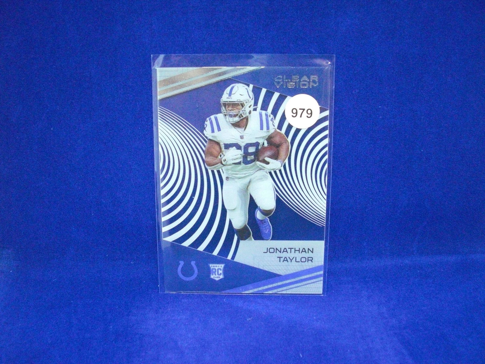 Jonathan Taylor rookie card (1 of 1)