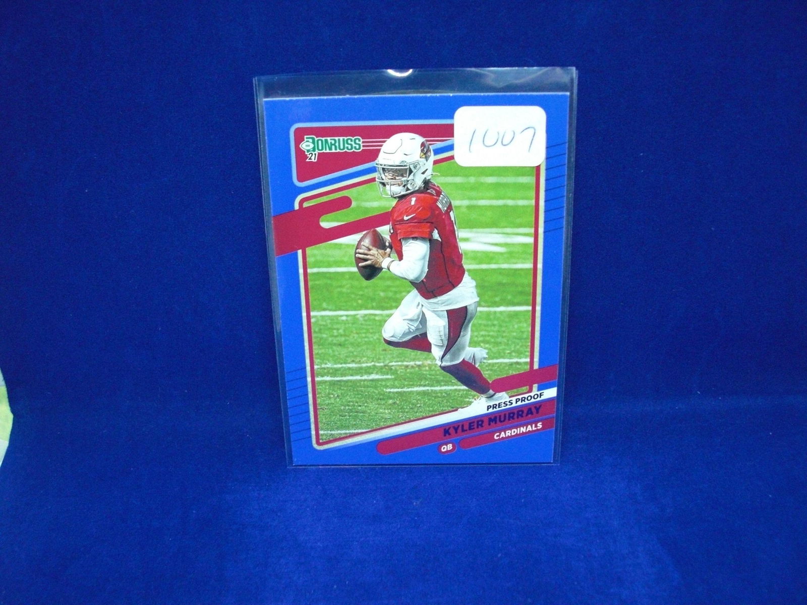 kyler murray blue press proof (1 of 1)