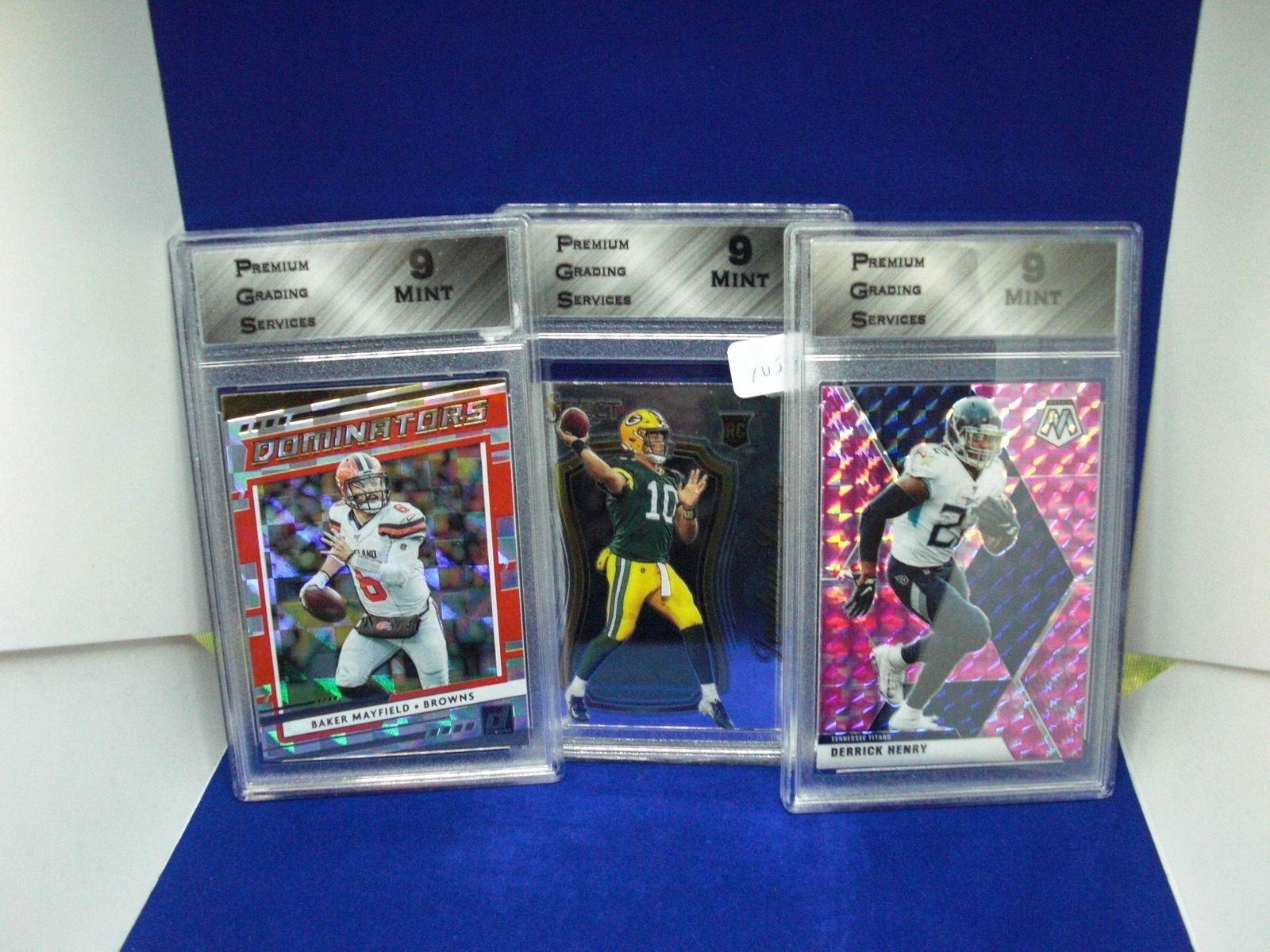 lot of 3 pgs graded cards (1 of 1)