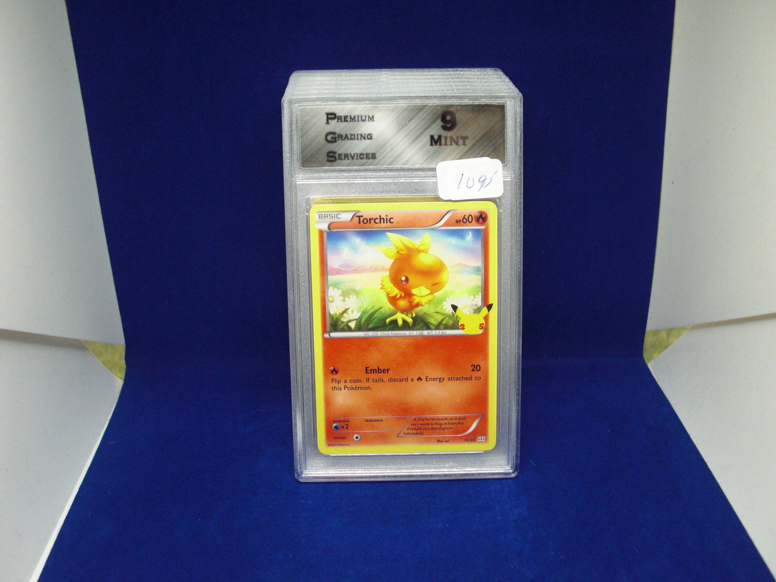 PGS 9 torchic PokÃ©mon card (1 of 1)