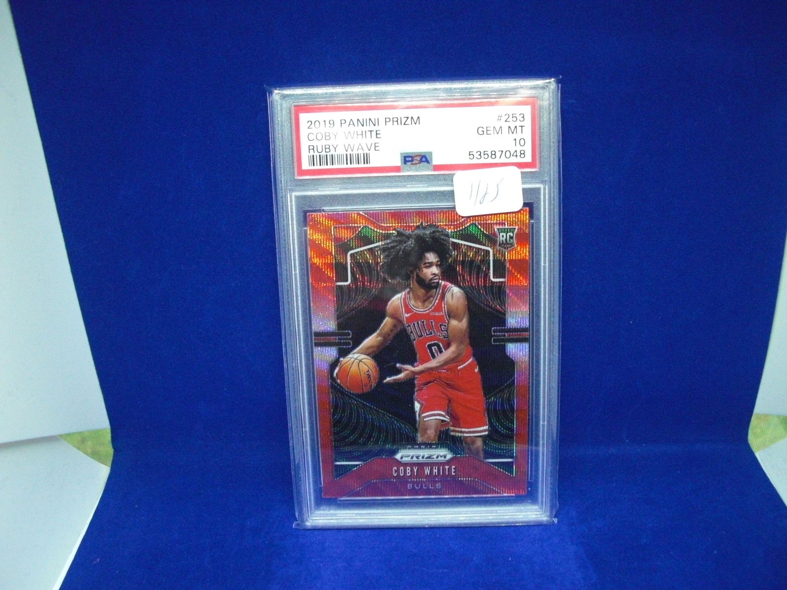 PSA 10 coby white red wave prism rookie (1 of 1)