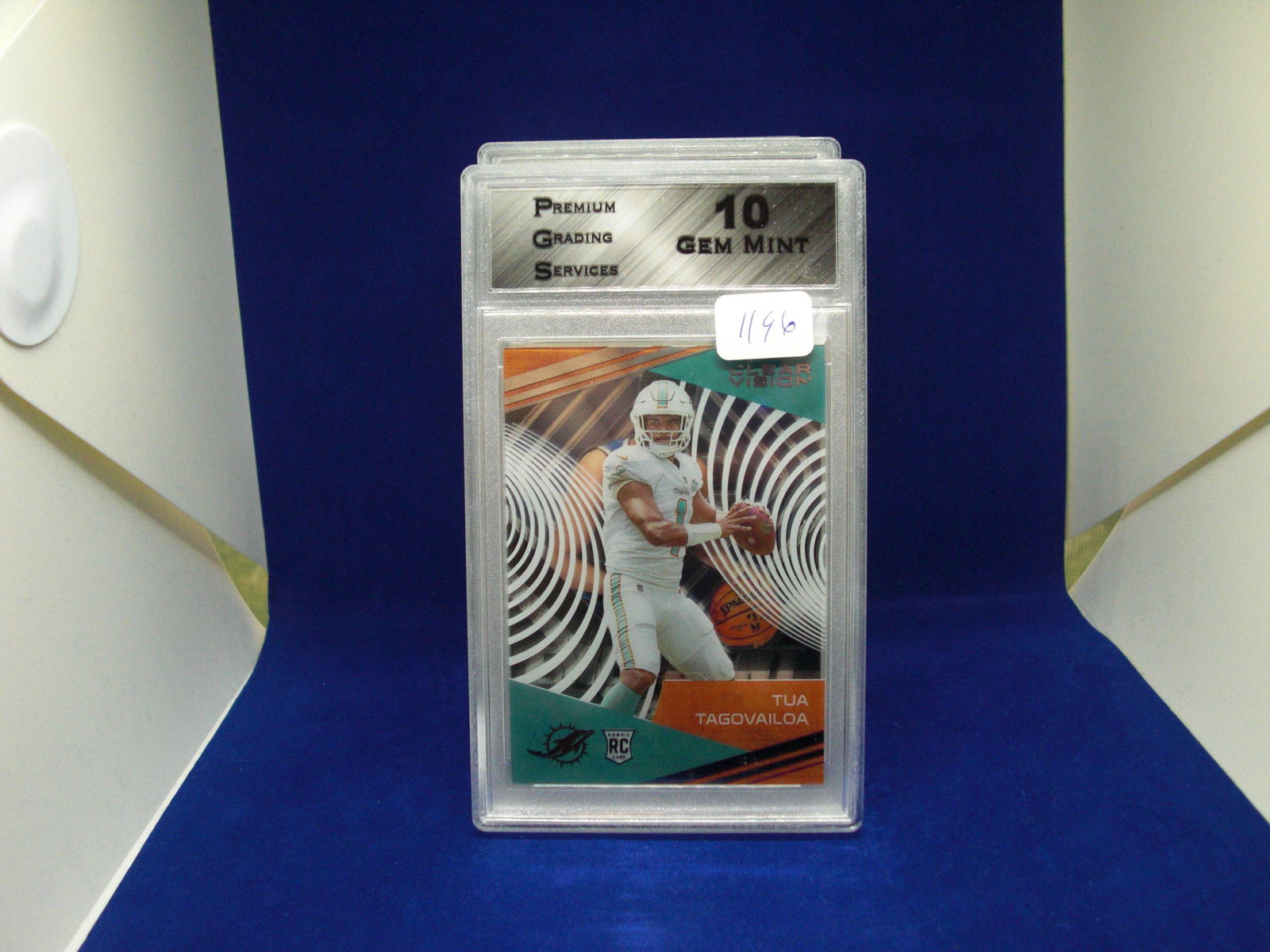 PGS gem 10 tua tagovailoa clear vision rookie (1 of 1)