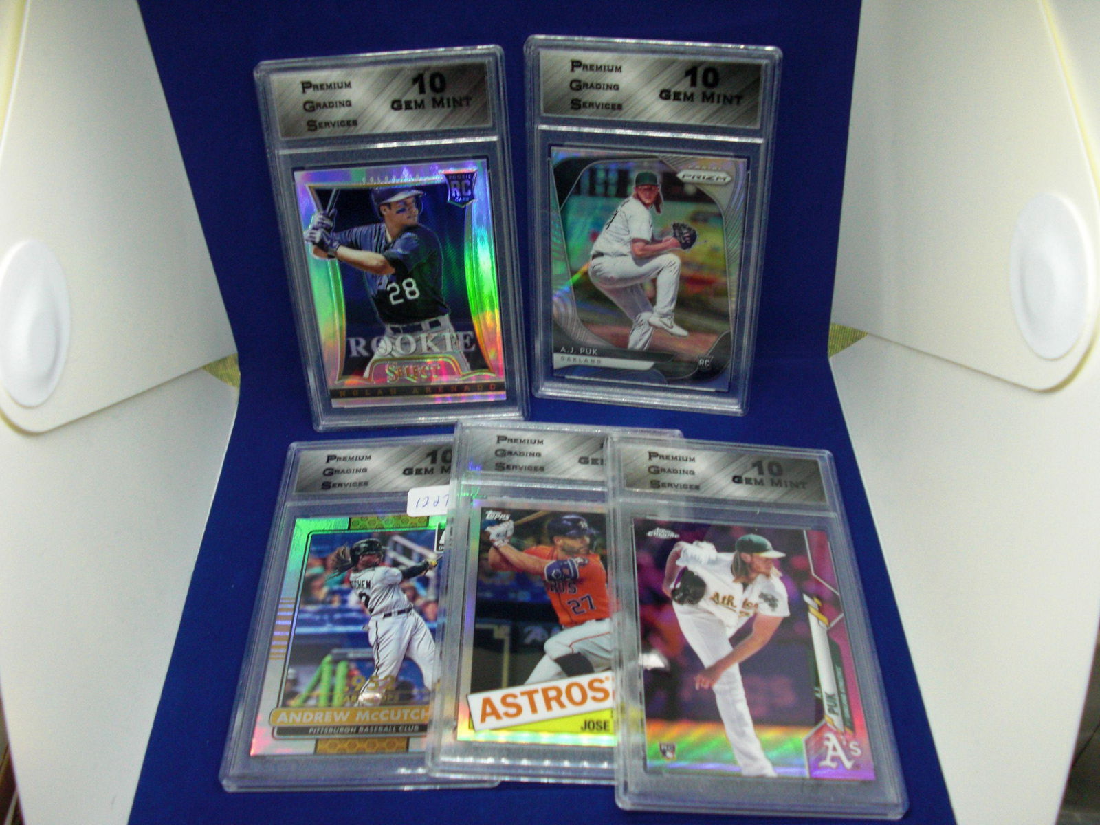 lot of 5 PGS 10 graded cards (1 of 1)