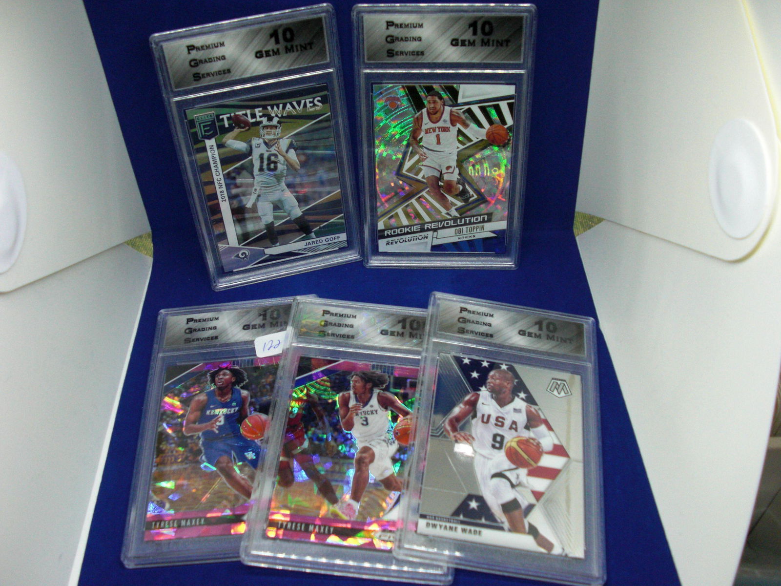 lot of 5 PGS 10 graded cards (1 of 1)