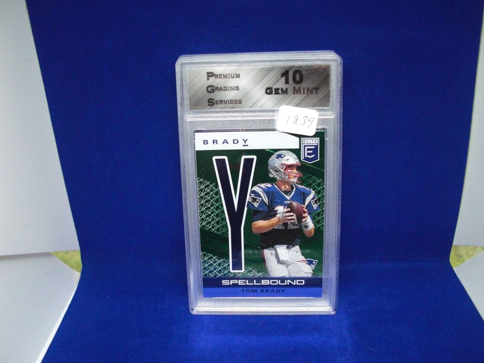 PGS gem 10 Tom Brady spelled out (1 of 1)