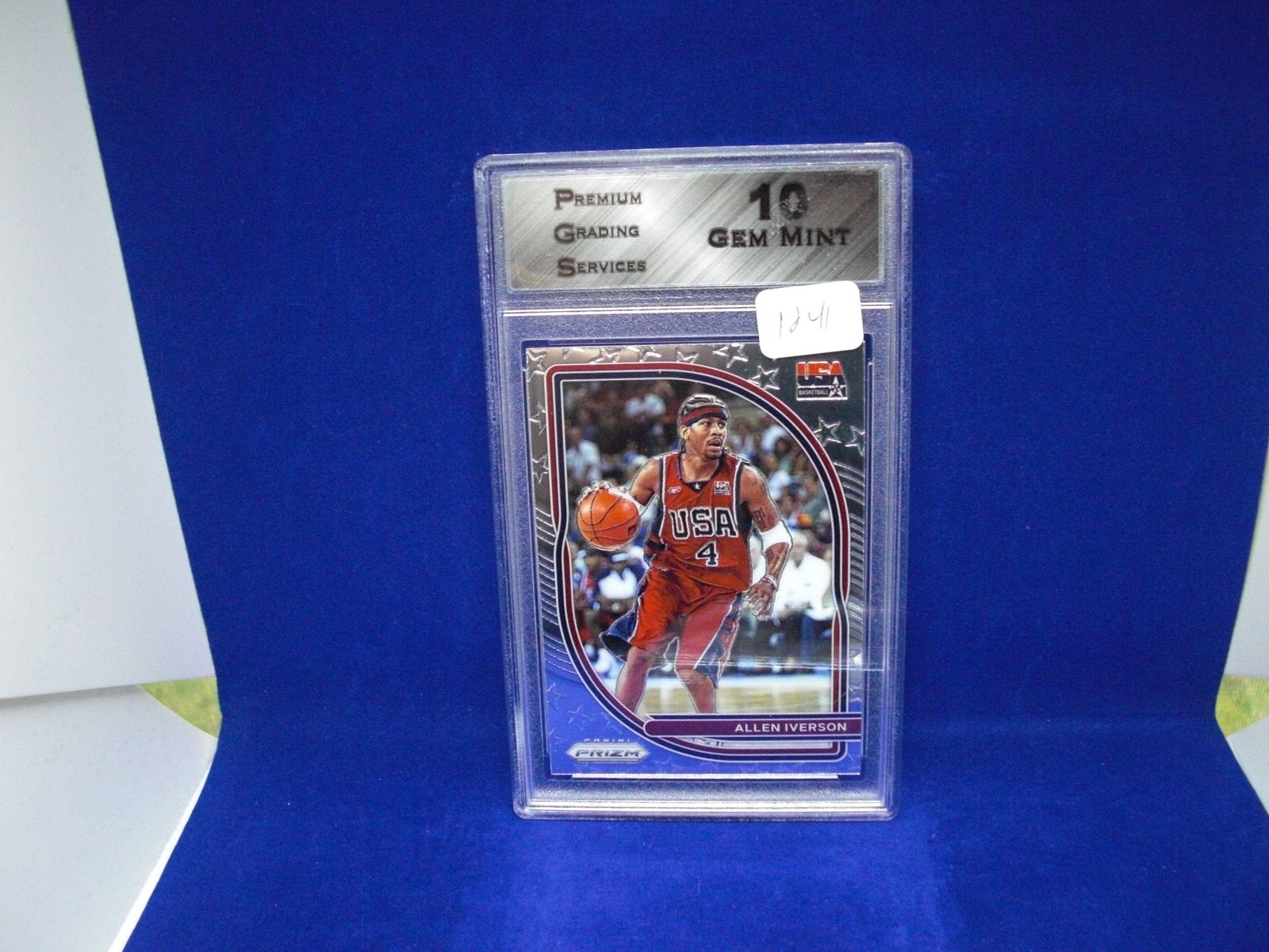 PGS gem 10 Allen Iverson prizm USA (1 of 1)