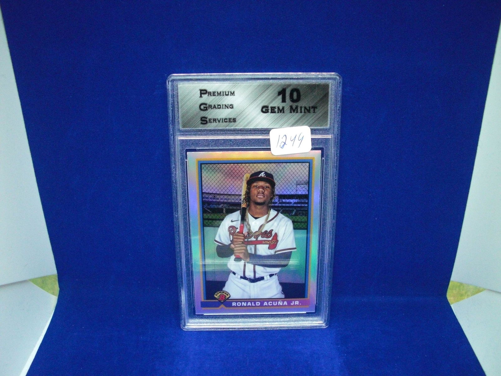 PGS gem 10 Ronald acuna Bowman refractor (1 of 1)