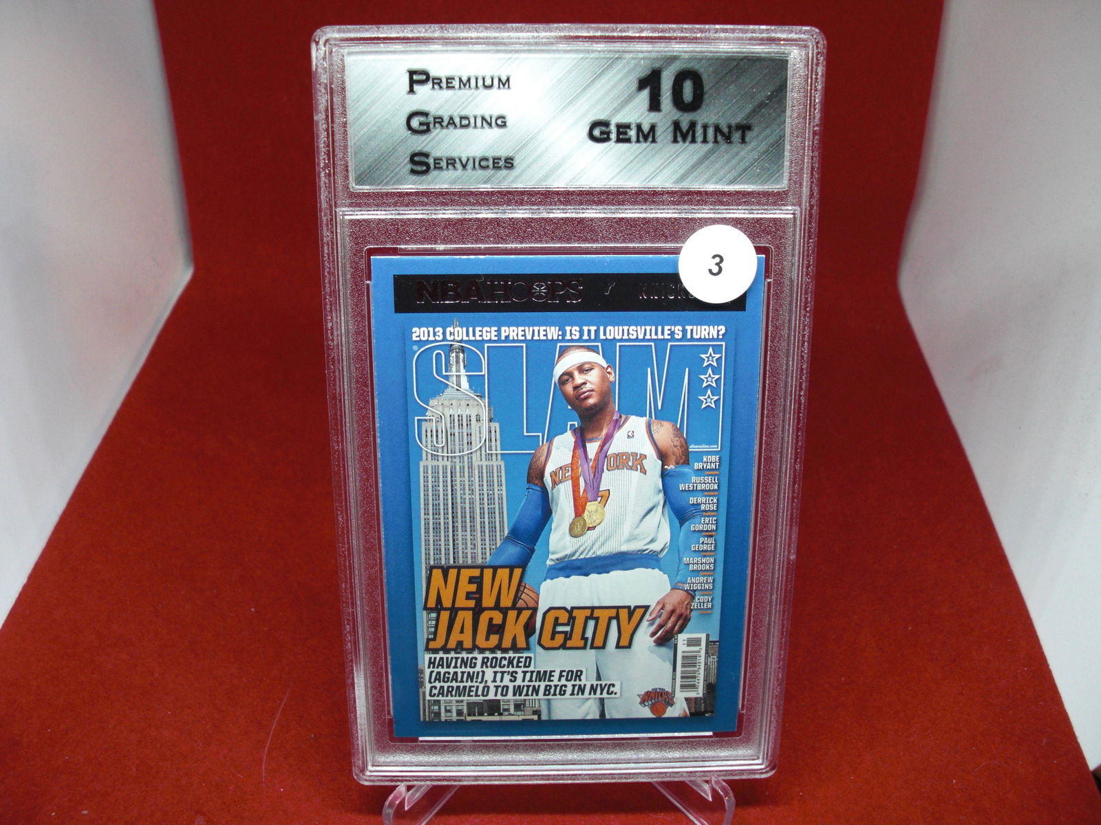 pgs graded new jack city carmelo anthony mint 10 (1 of 1)