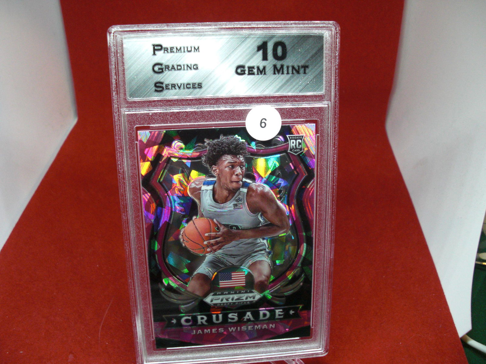 pgs graded james wiseman mint 10 (1 of 1)
