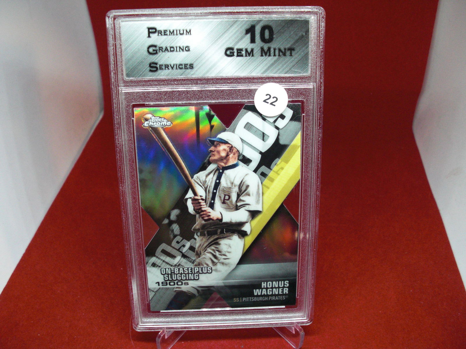 pgs graded honus wagner mint 10 (1 of 1)