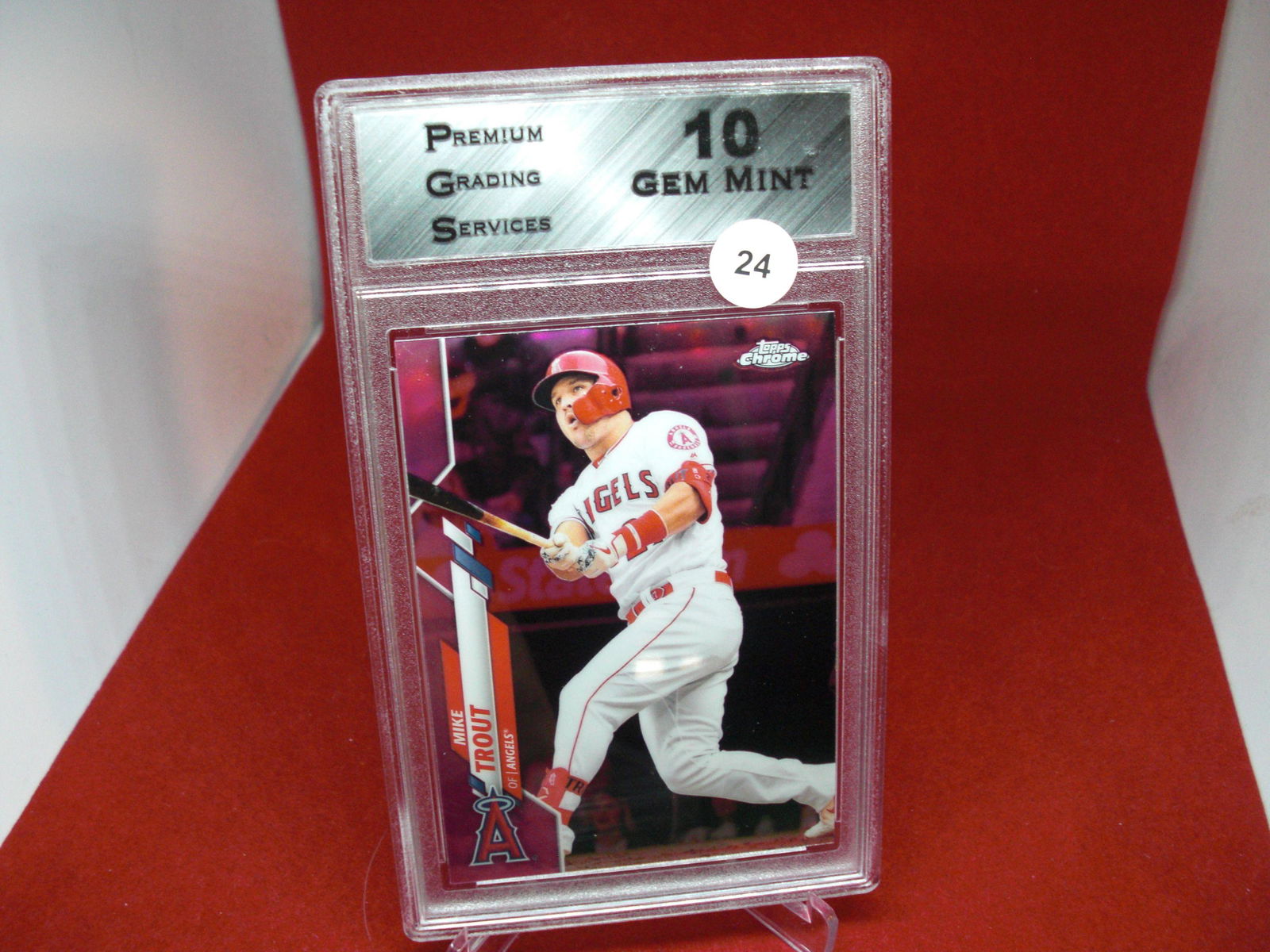 pgs graded mike trout mint 10 (1 of 1)