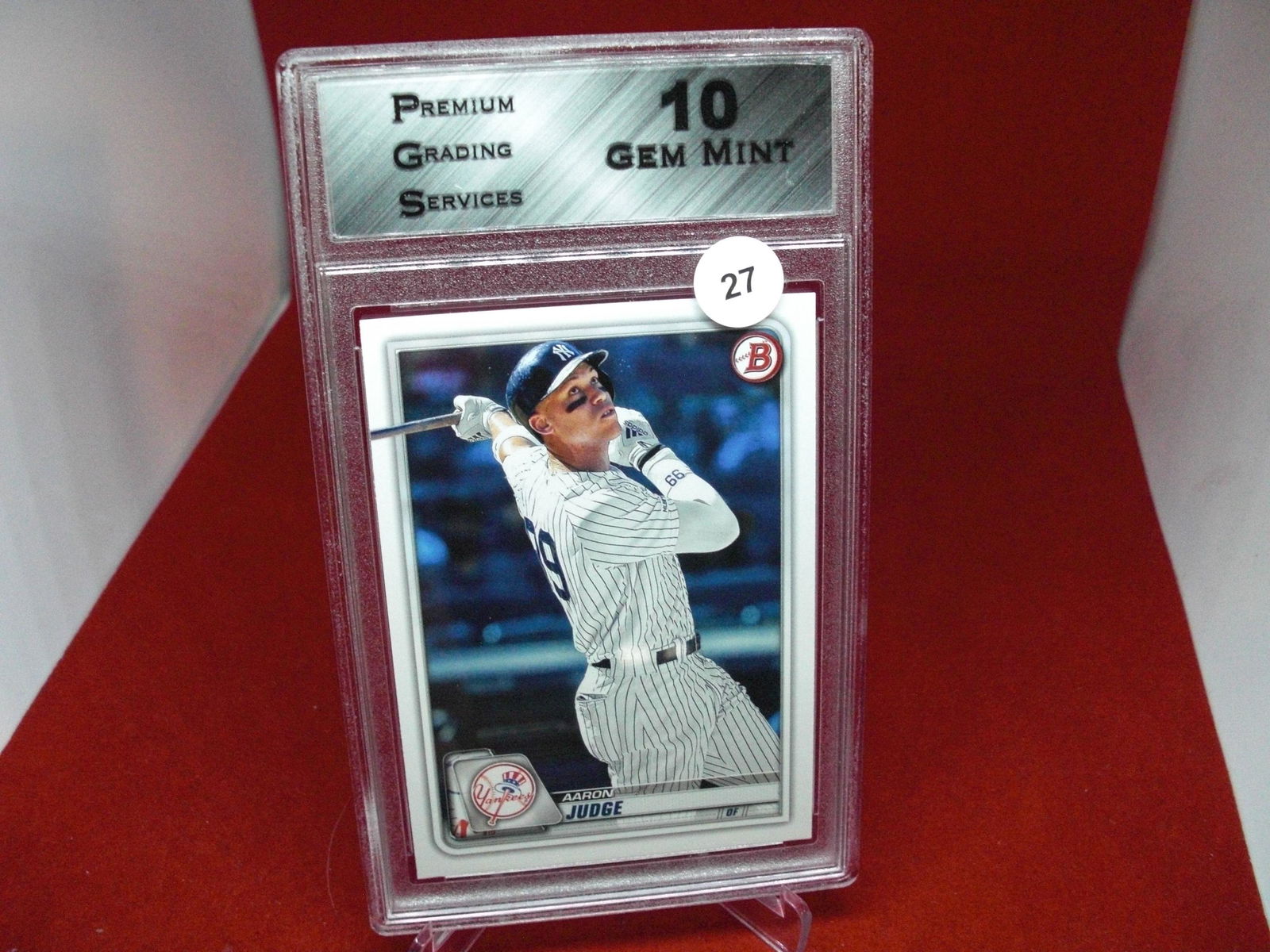 pgs graded aaron judge mint 10 (1 of 1)
