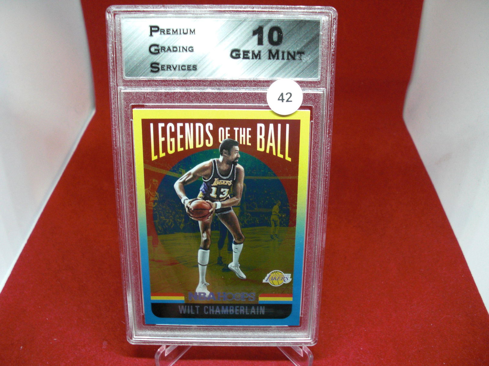 pgs graded wilt chamberlain mint 10 (1 of 1)