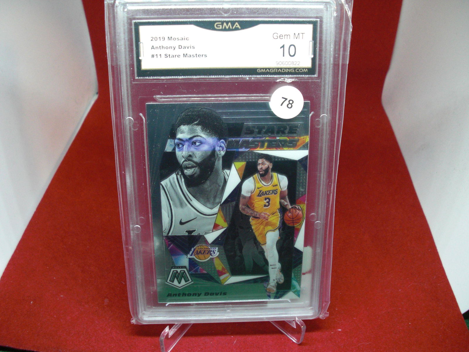 gma grade 2019 anthony davis stare masters mint 10 (1 of 1)