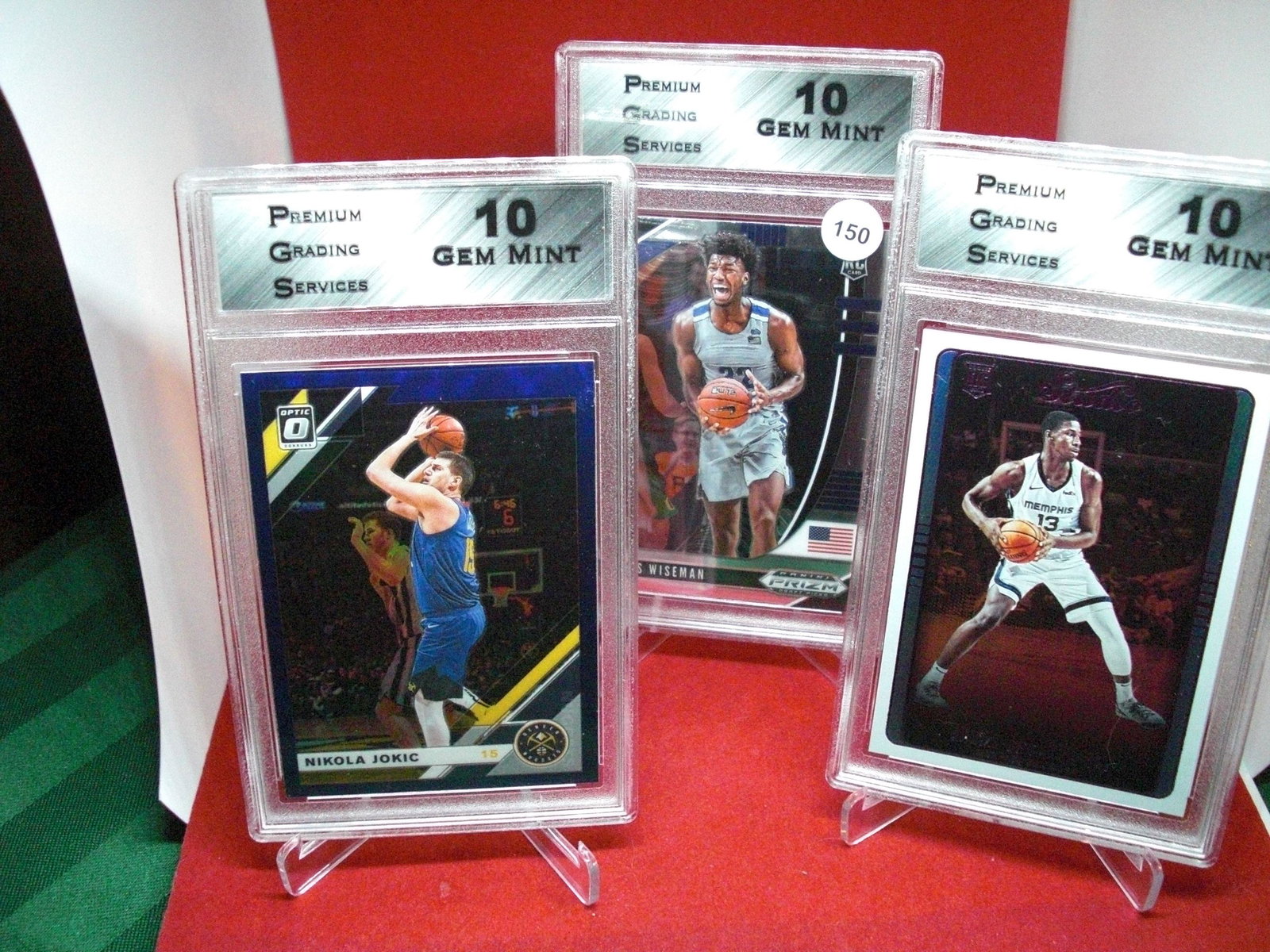 lot of pgs graded cards all mint 's: nice graded lot