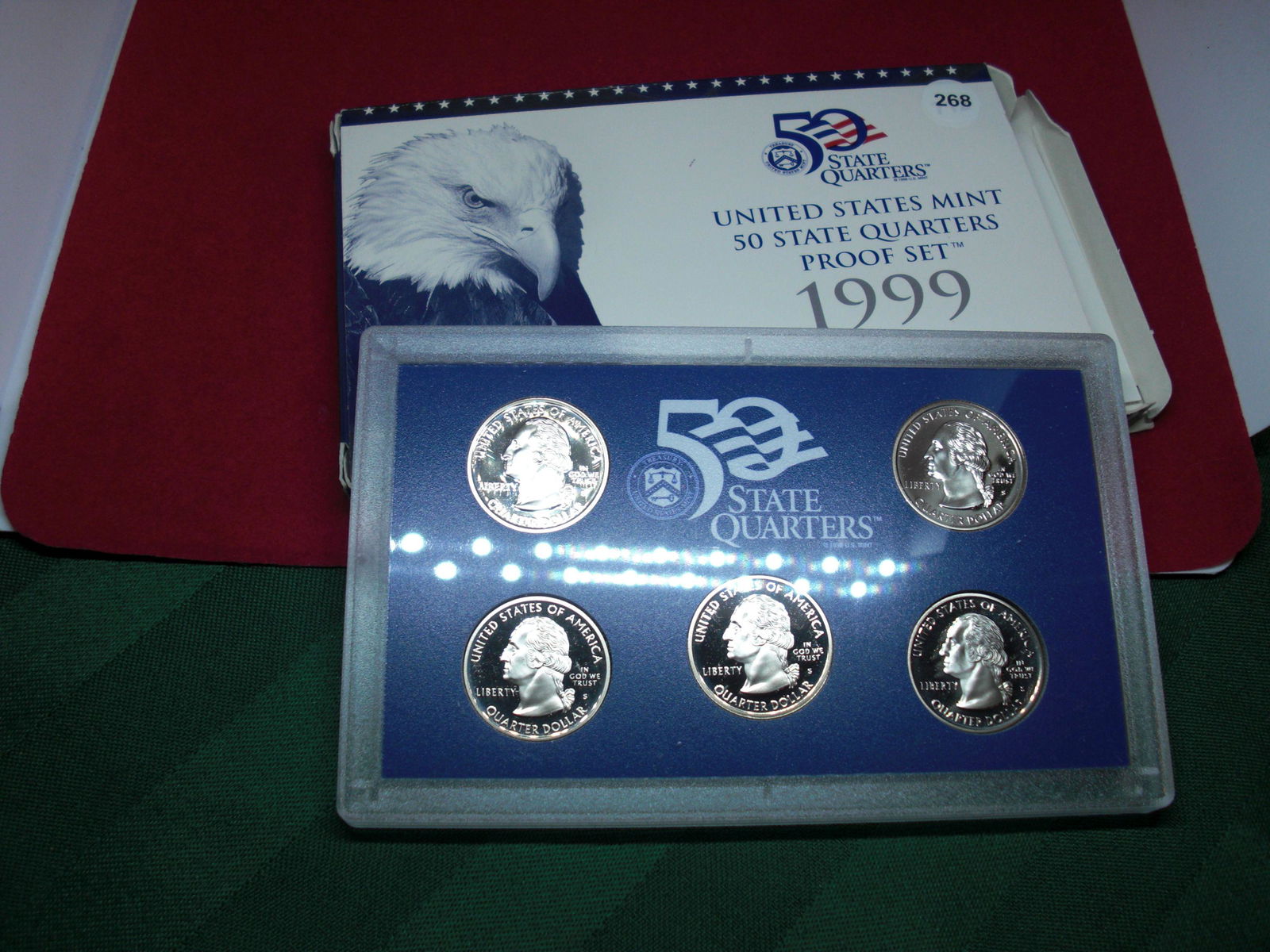 1999 50 state quarters proof set (1 of 1)