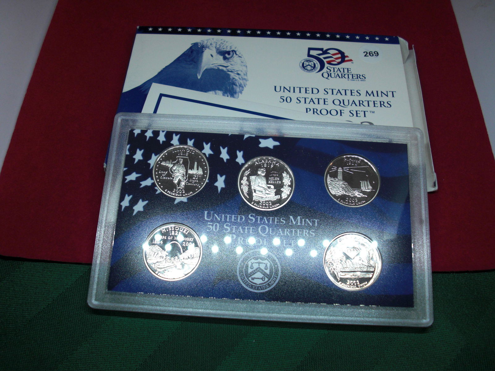 2003 50 state quarters proof set (1 of 1)