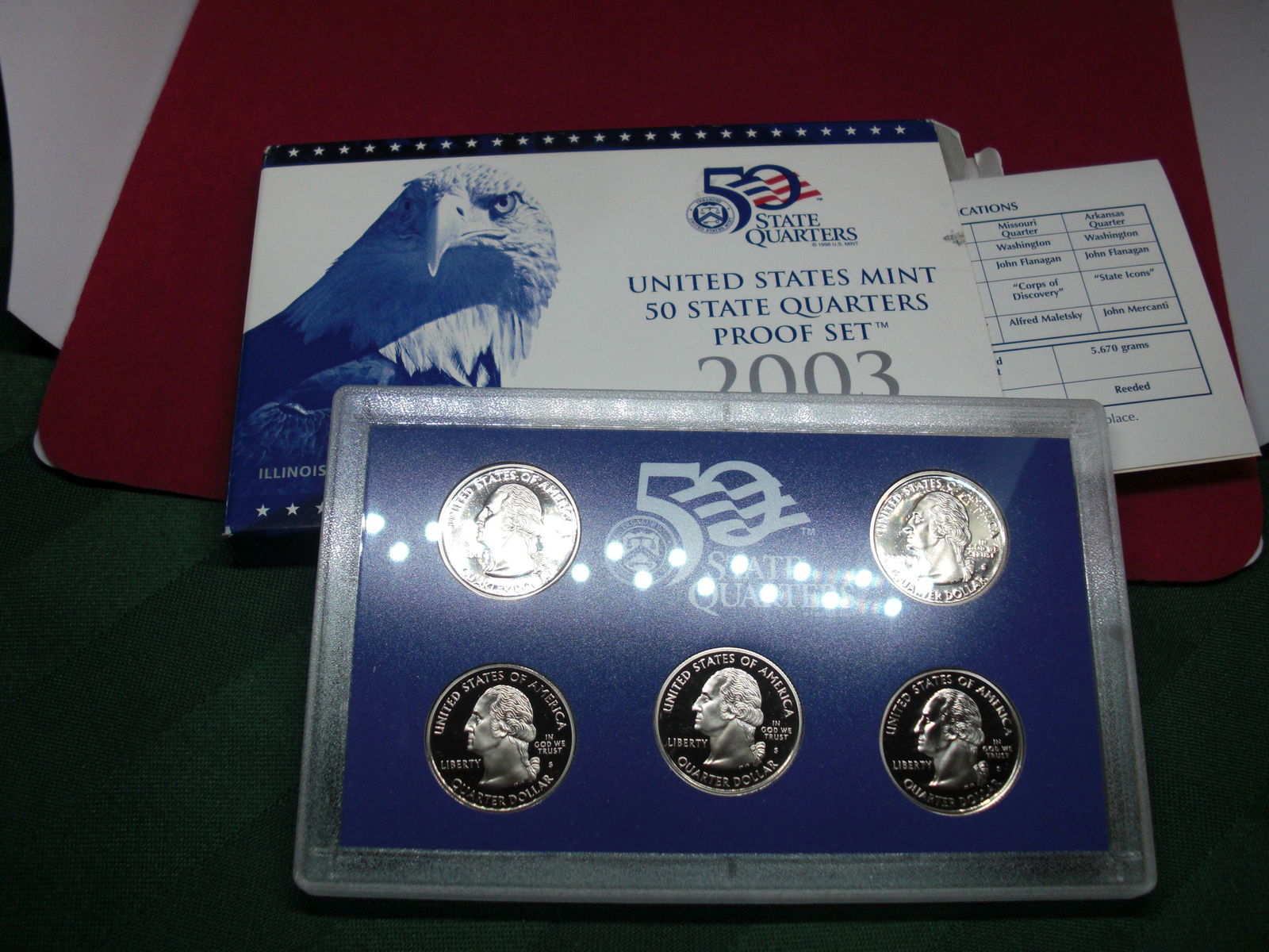 2003 50 state quarters proof set (1 of 1)