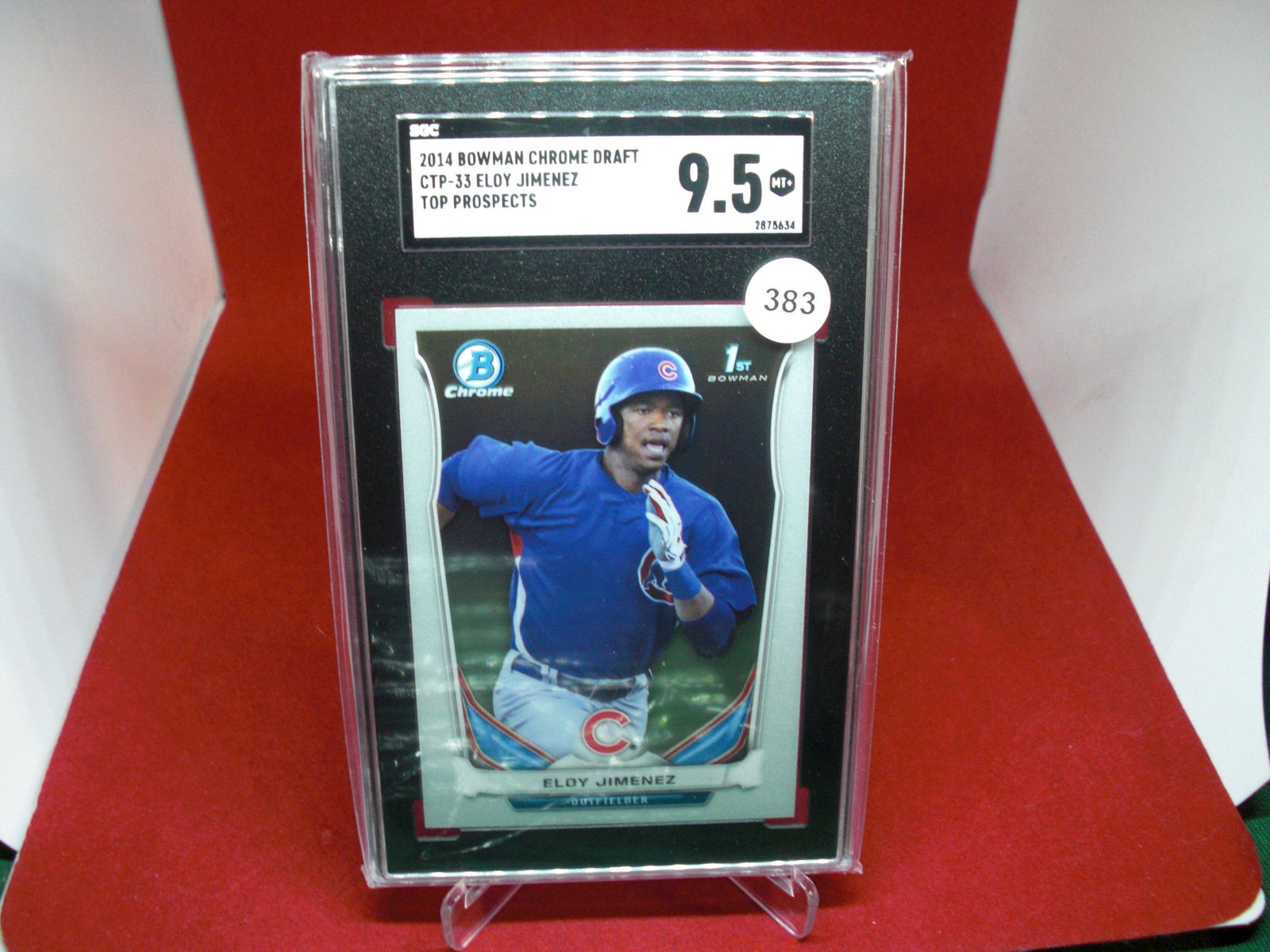 sgc graded 2014 eloy jiminez mint 9.5 (1 of 1)