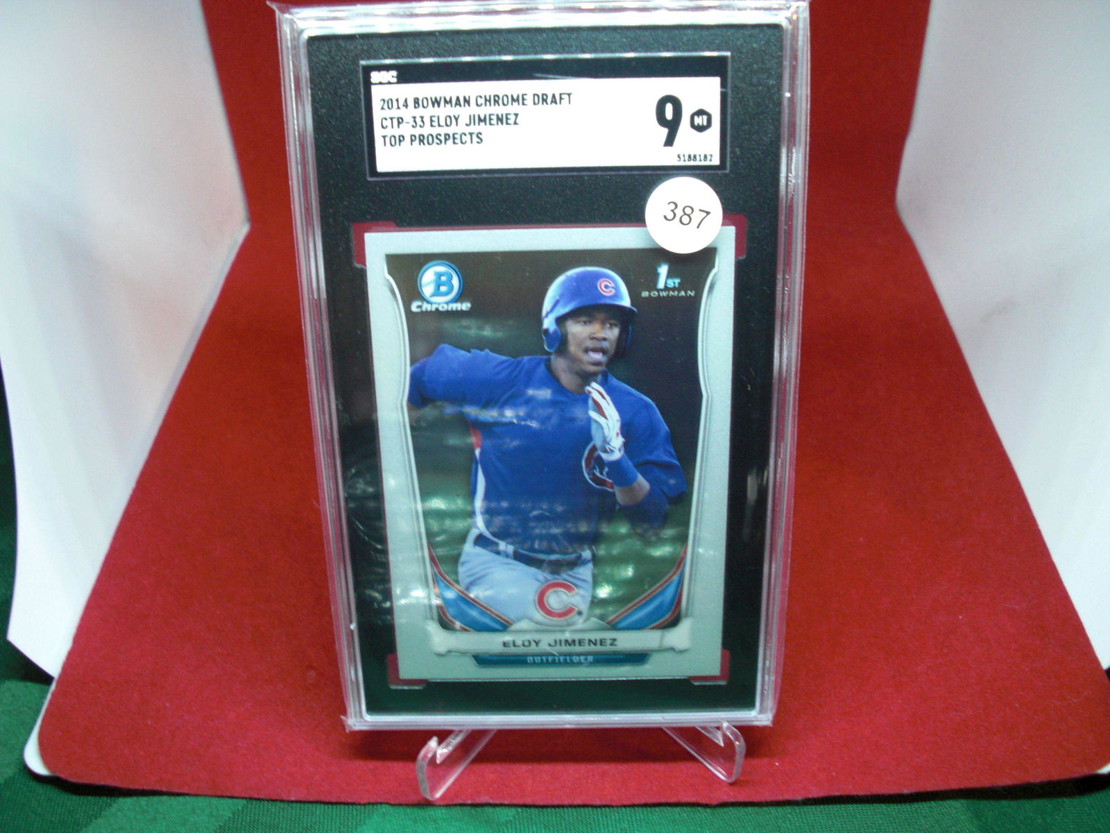 sgc graded eloy jimenez mint 9 (1 of 1)