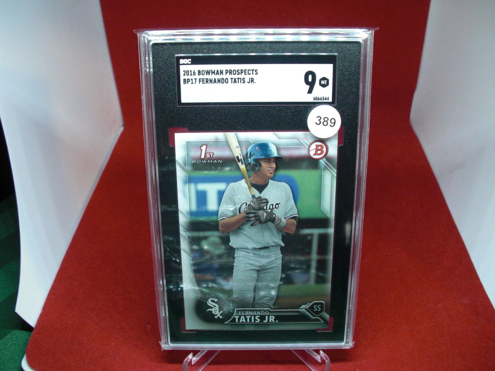 sgc graded fernando tatis jr mint 9 (1 of 1)