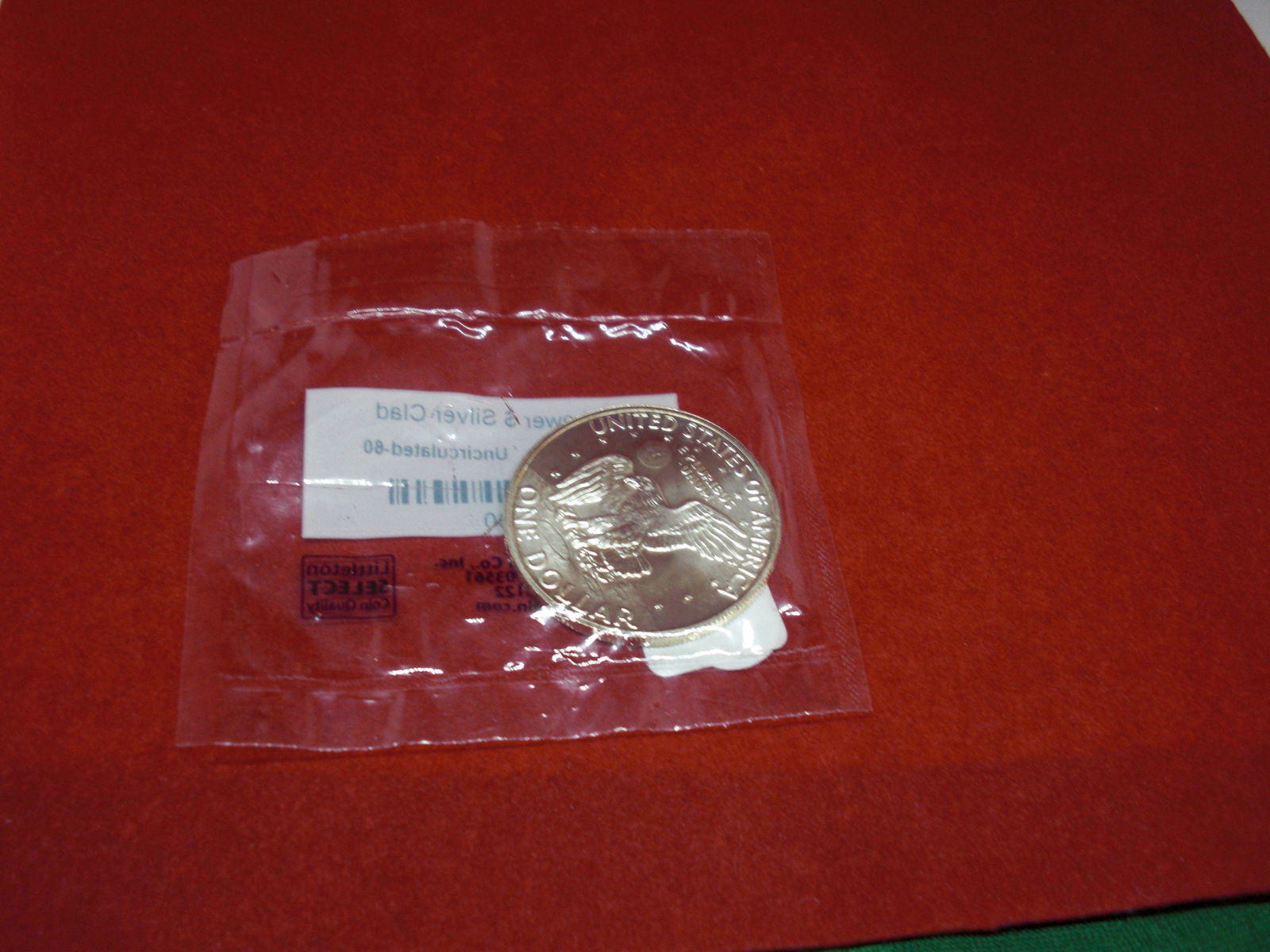 1972-s silver clad ike dollar littleton (1 of 1)