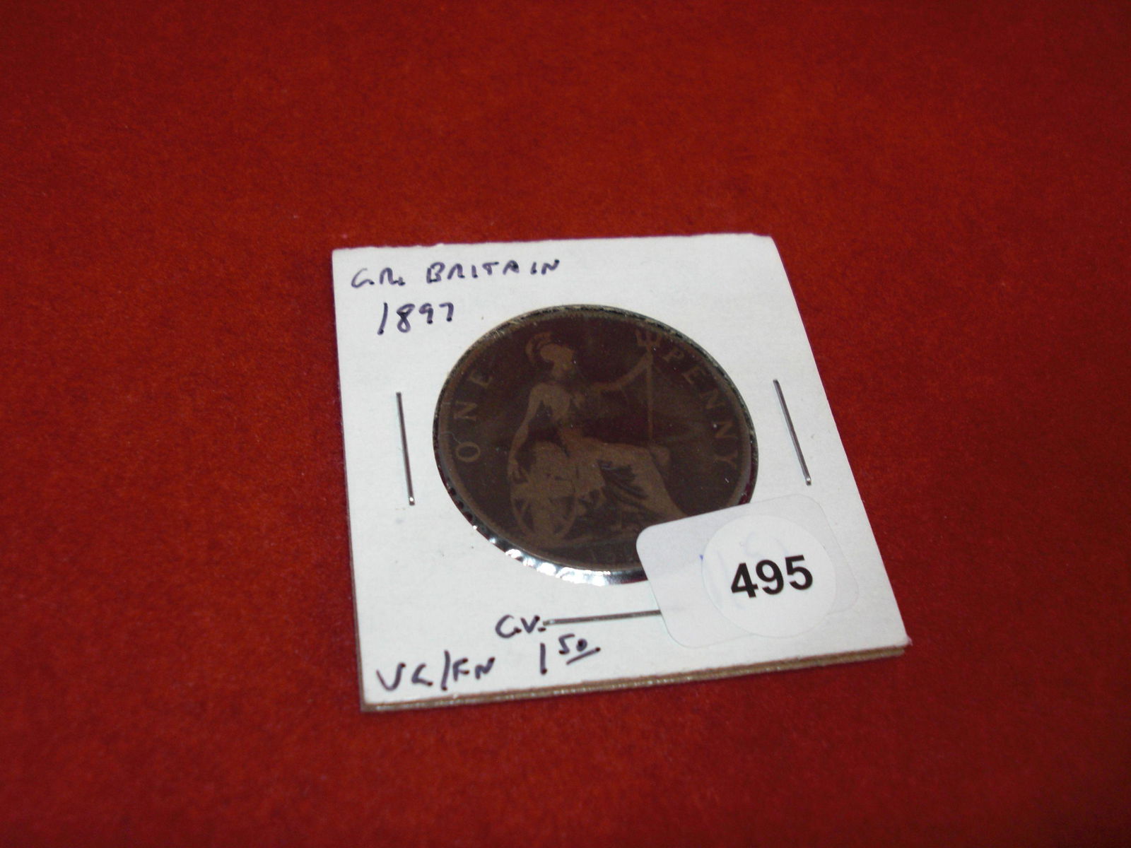 1897 great britain penny (1 of 1)