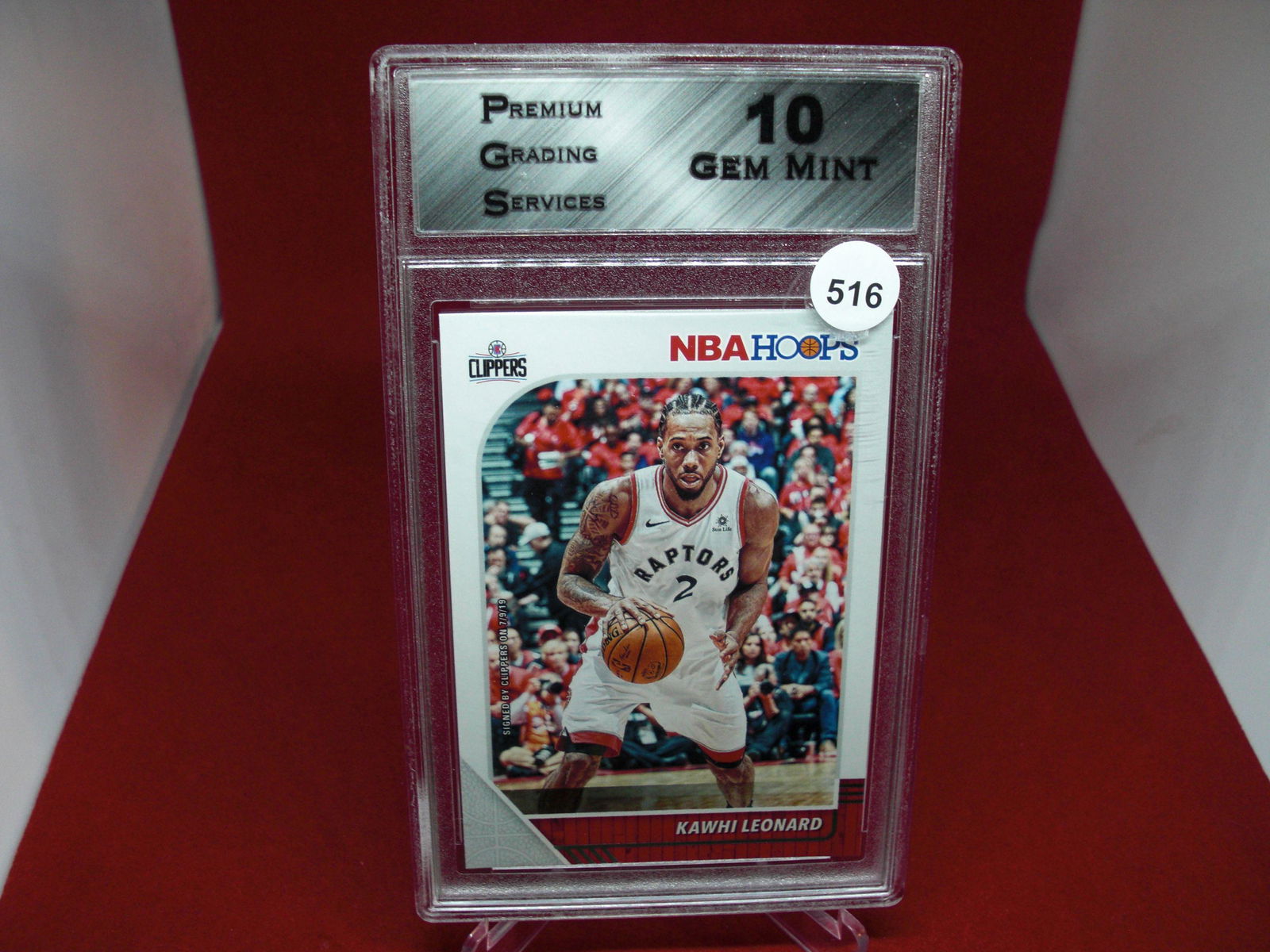 pgs graded kawhi leonard mint 10 (1 of 1)